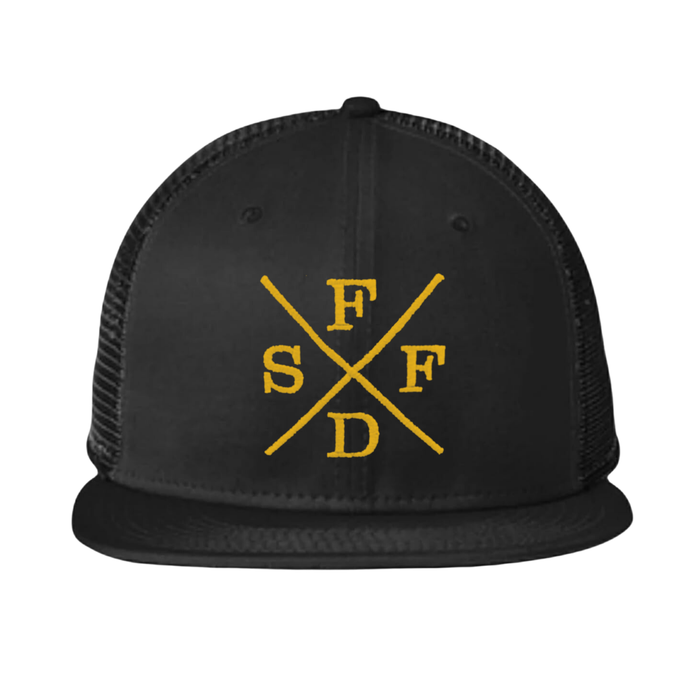Black X SFFD 9FIFTY Mesh Snap Back
