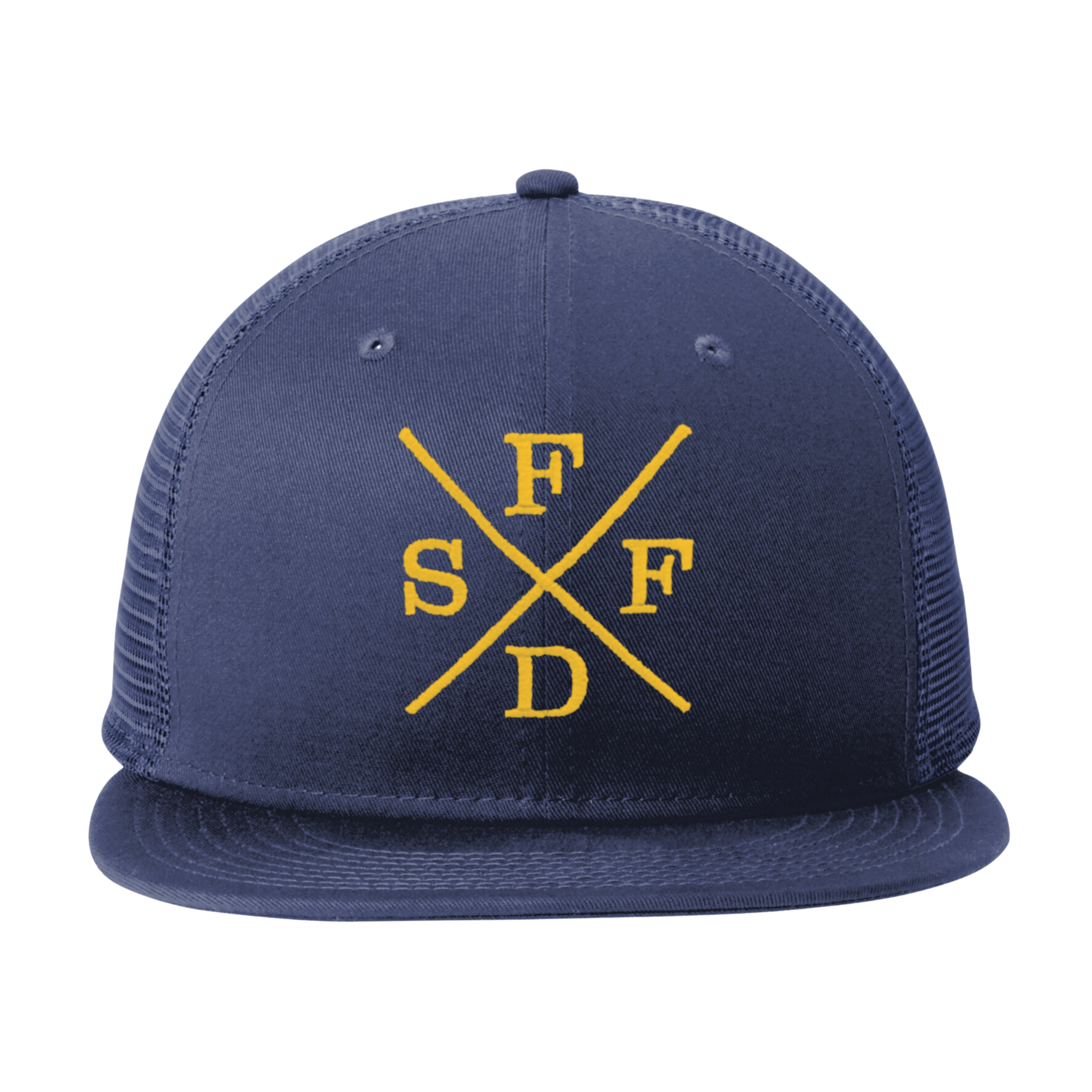 Navy X SFFD 9FIFTY Mesh Snap Back