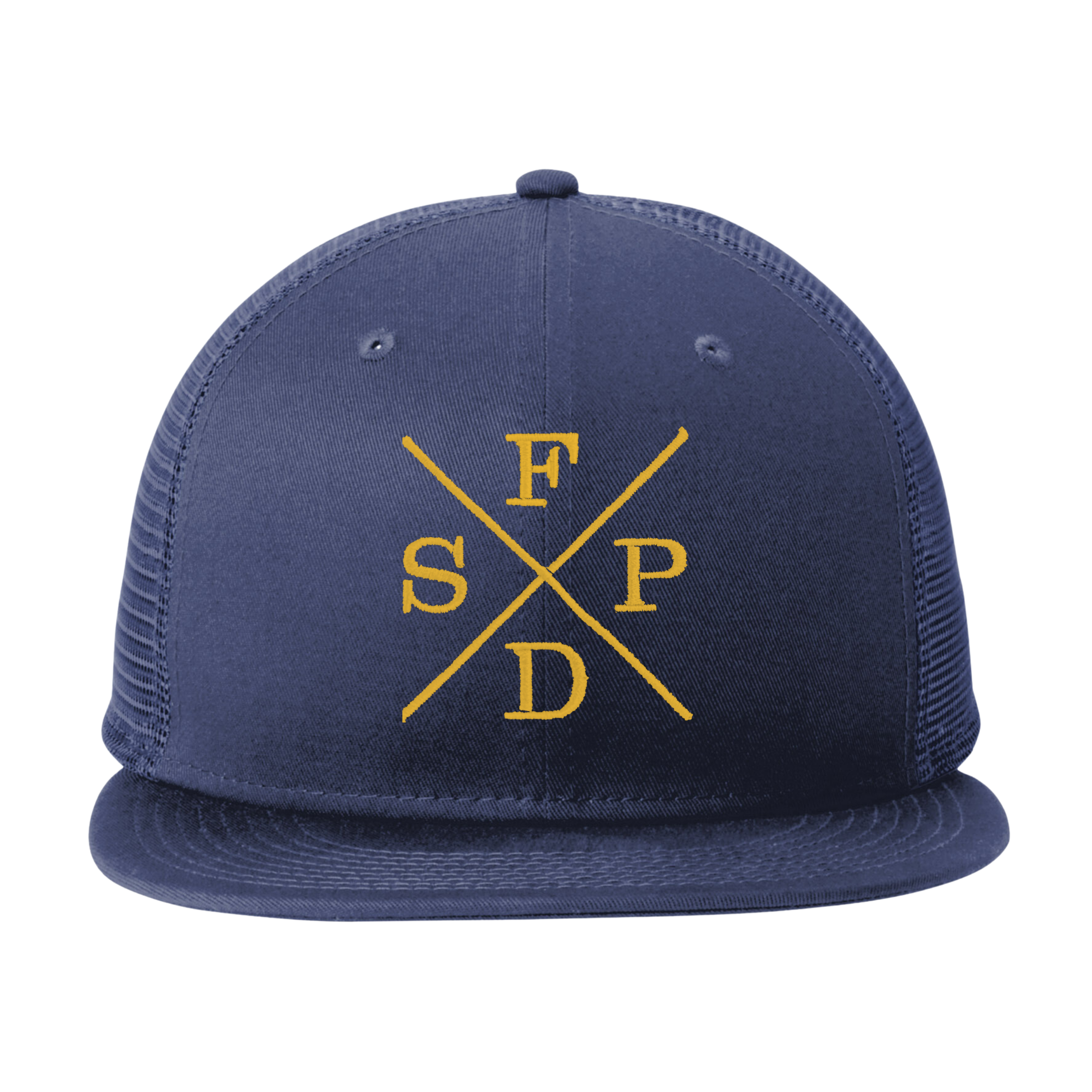 Navy X SFPD 9FIFTY Mesh Snap Back