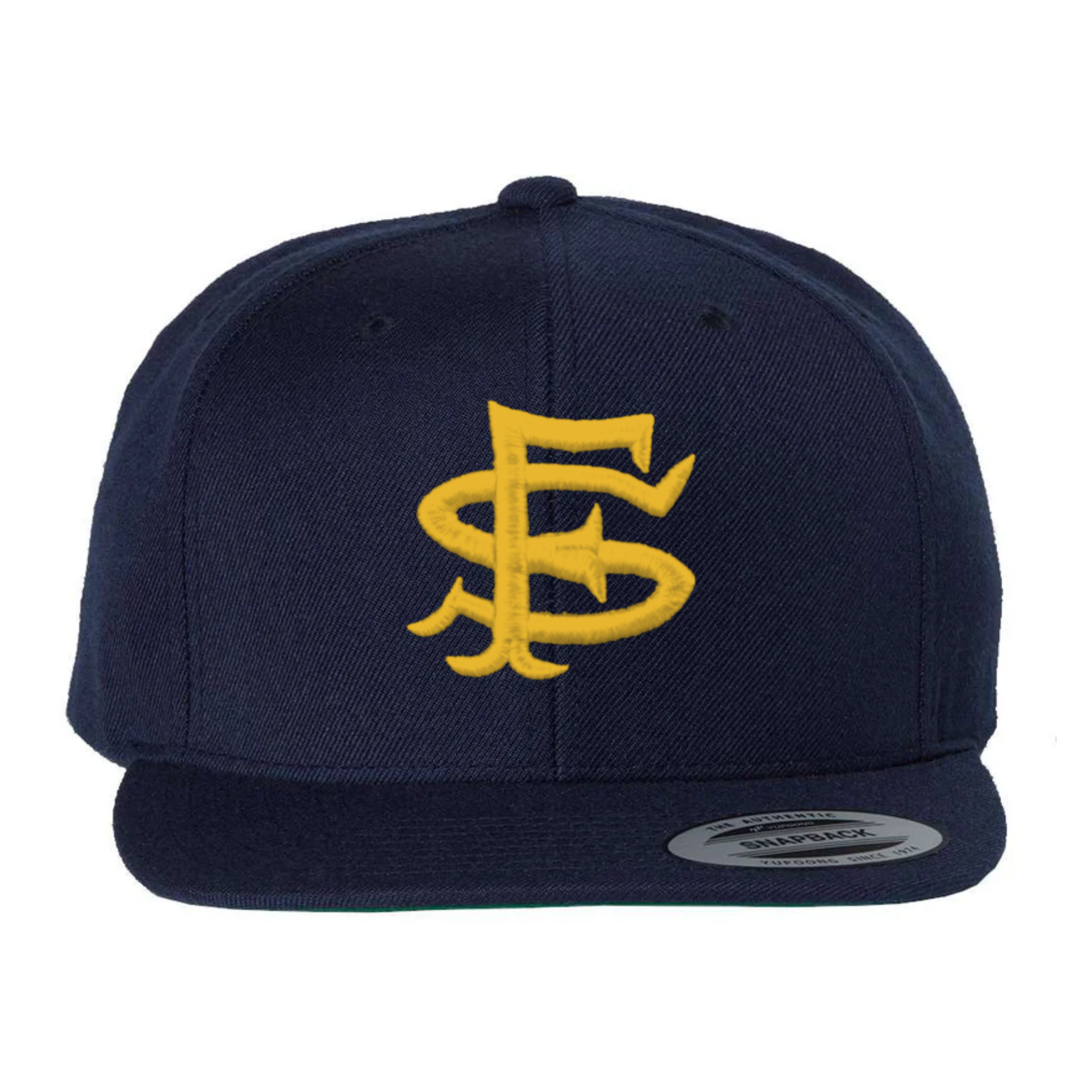 Navy SF Seal Green Under Bill Snap Back