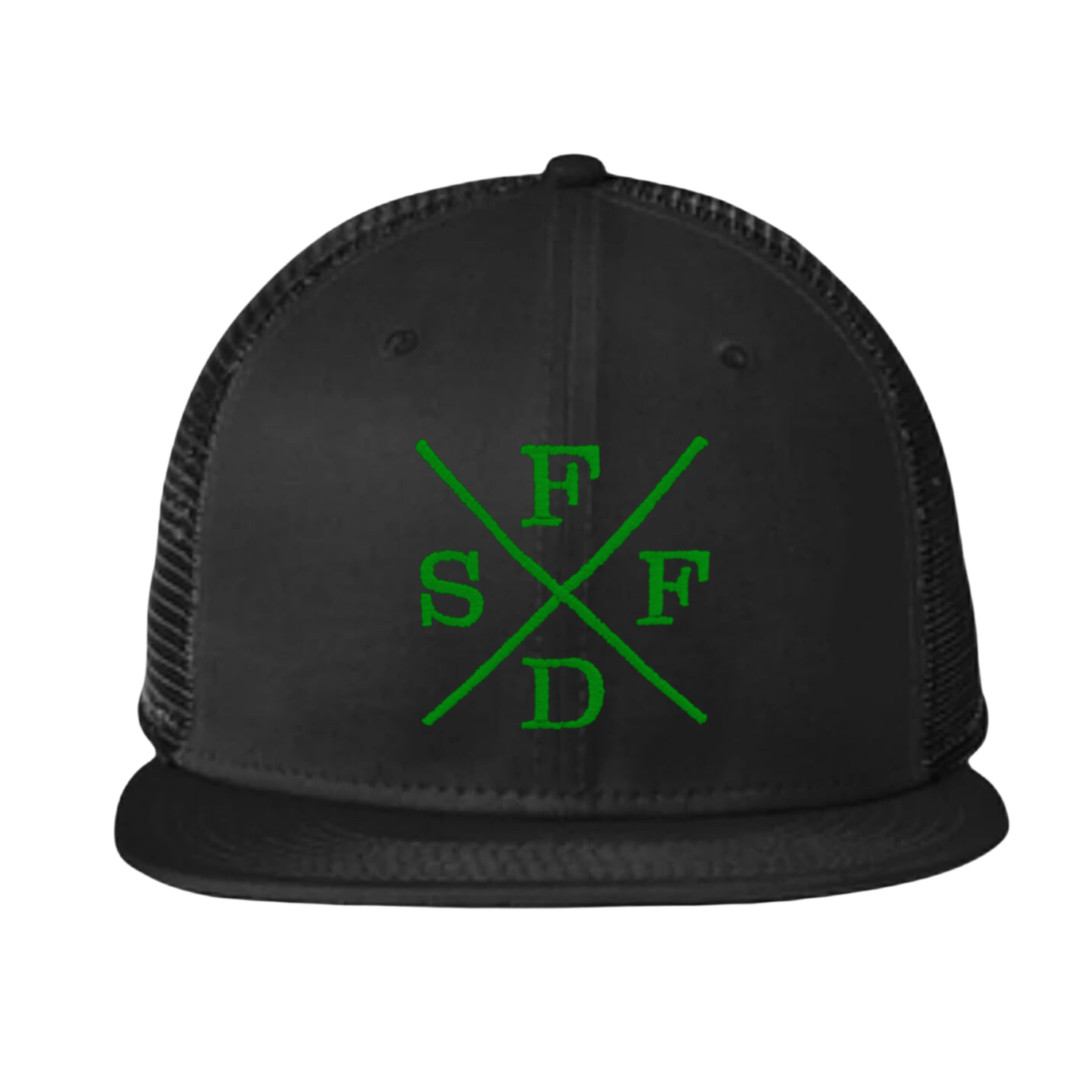 Black X SFFD 9FIFTY Mesh Snap Back