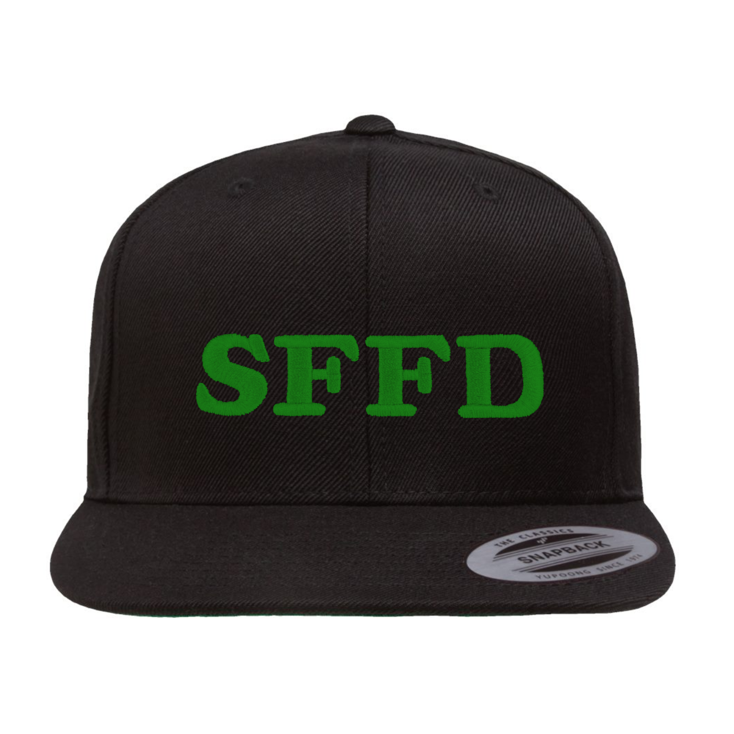 SFFD Probie Green Under Bill Snap Back