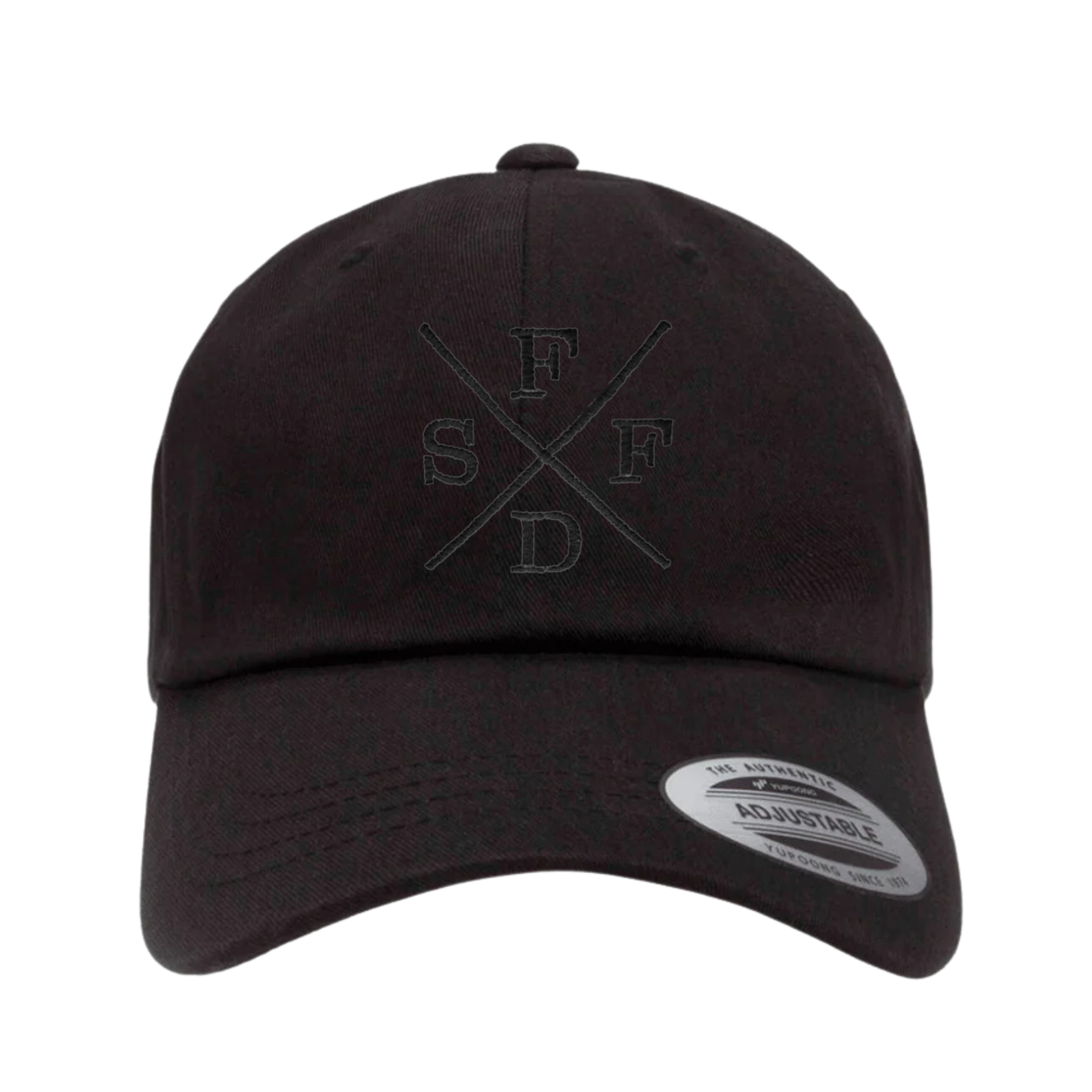 Black X SFFD Dad Hat