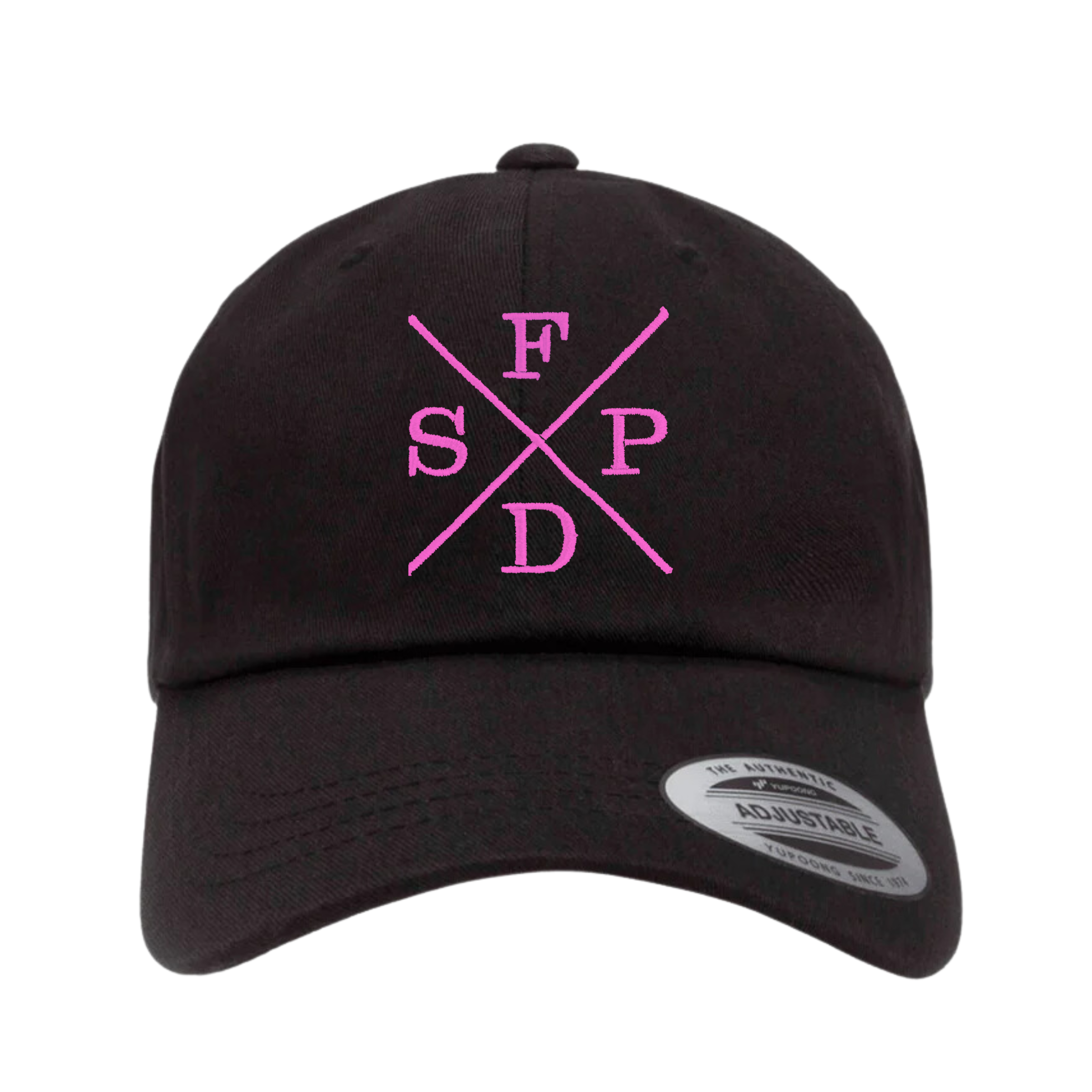 Black X SFPD Dad Hat