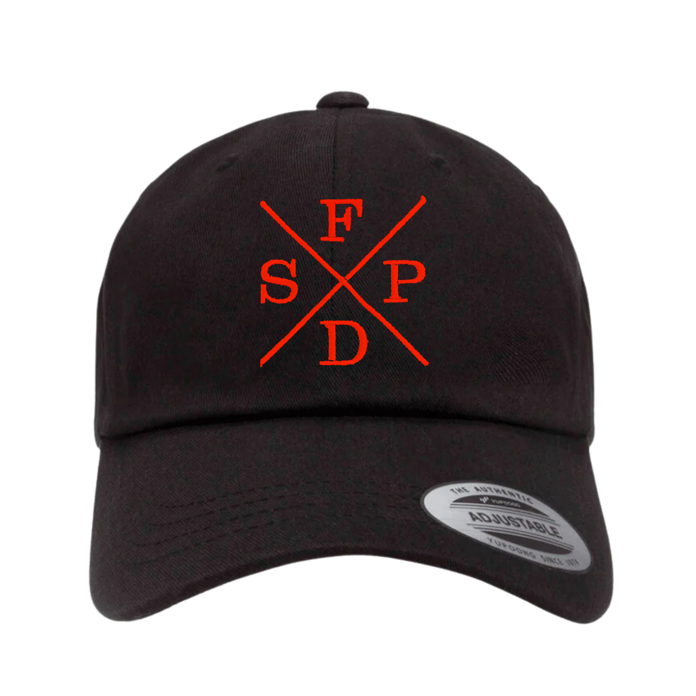 Black X SFPD Dad Hat