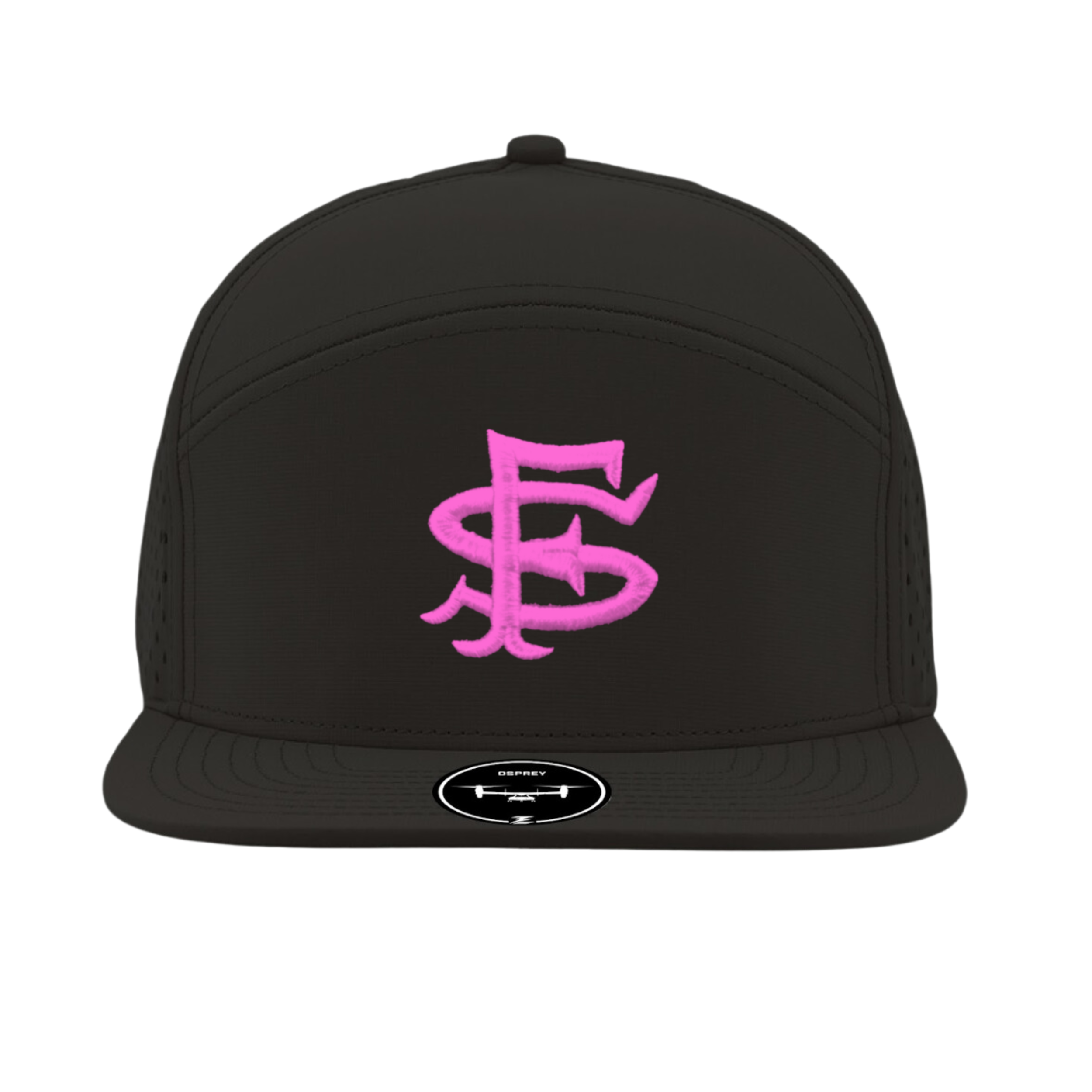 Black SF Seal Osprey 7-Panel