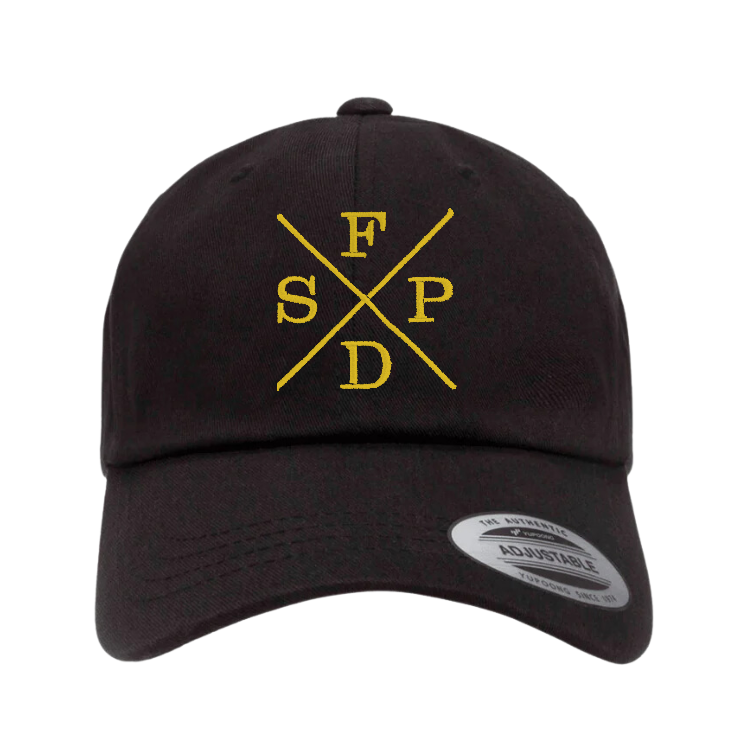 Black X SFPD Dad Hat