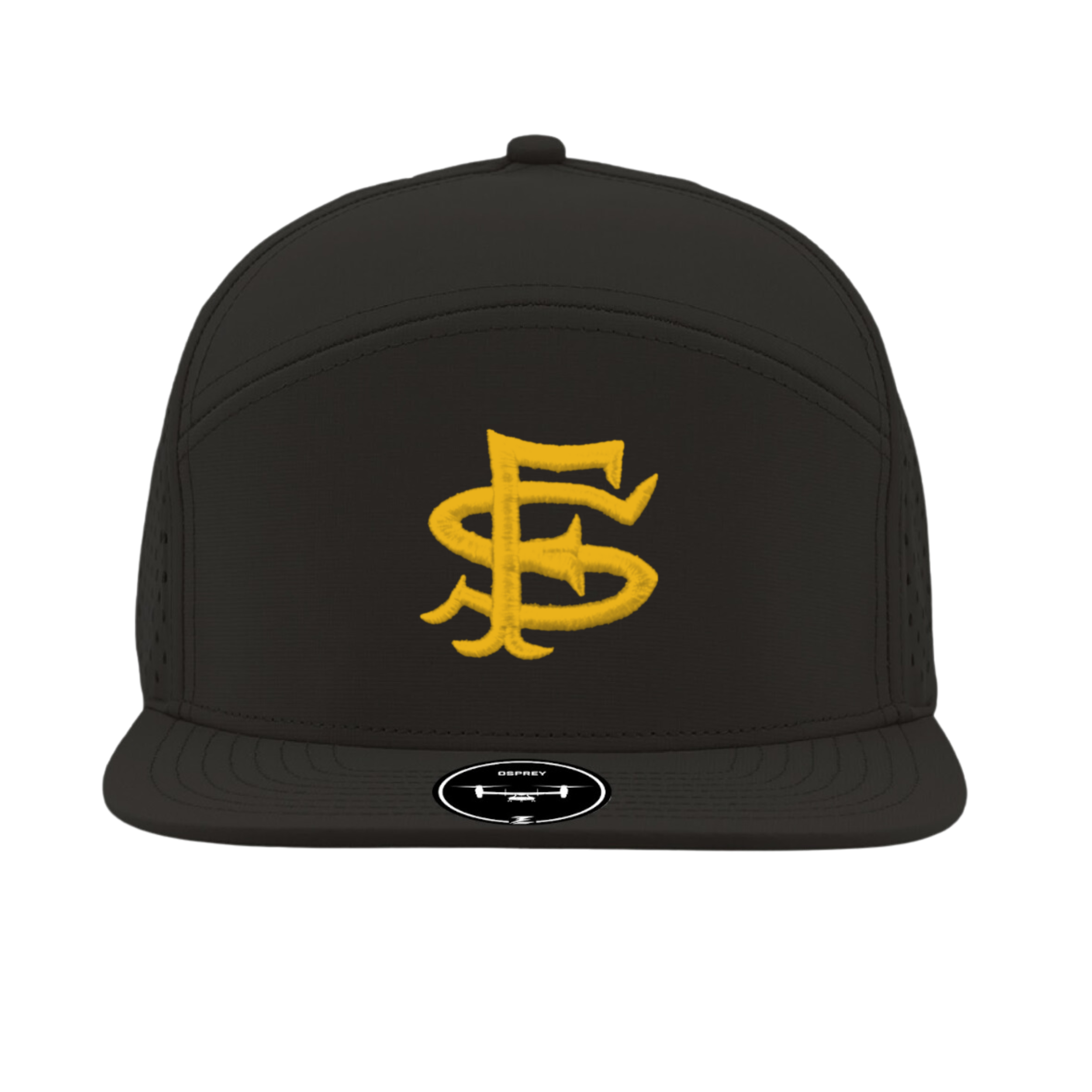Black SF Seal Osprey 7-Panel