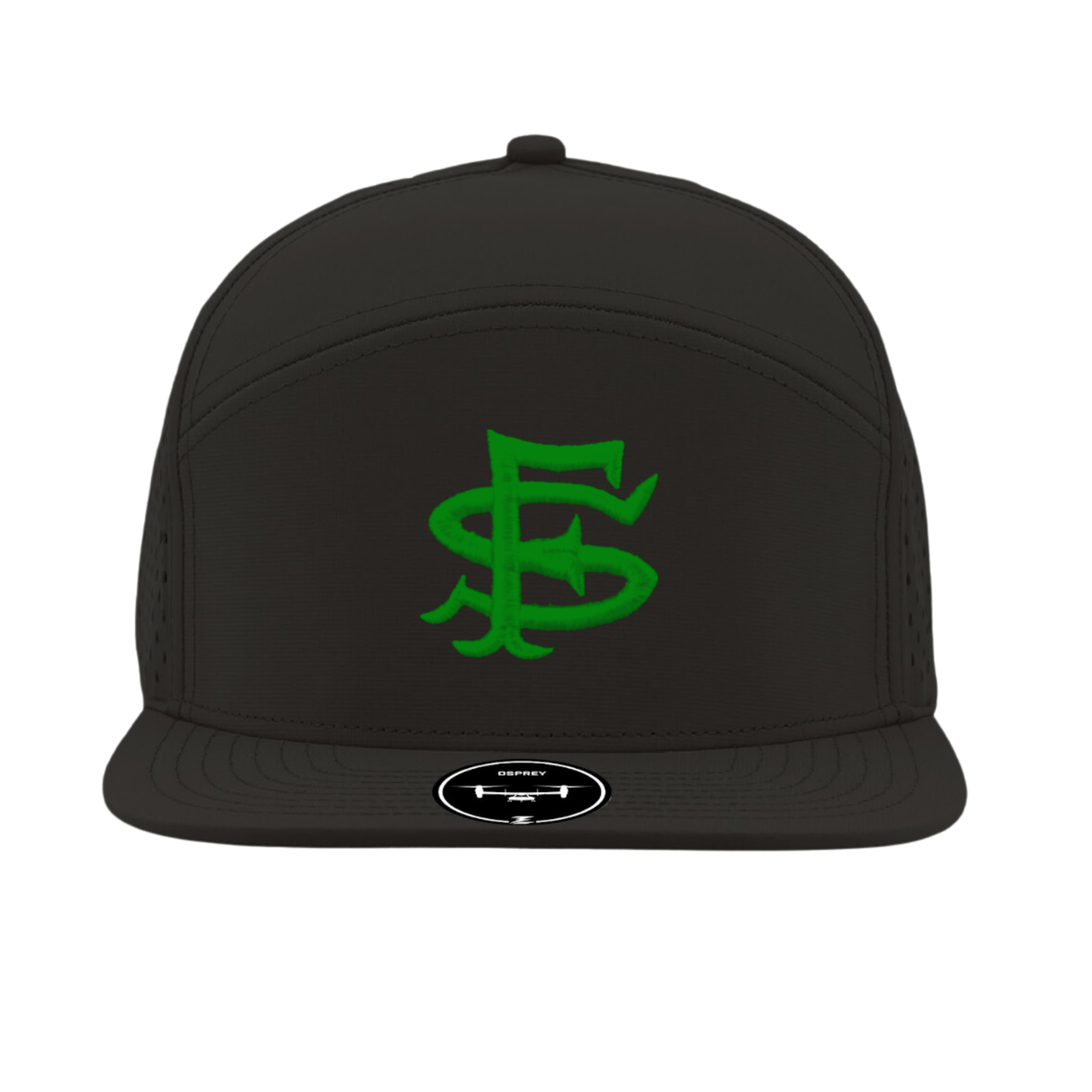 Black SF Seal Osprey 7-Panel