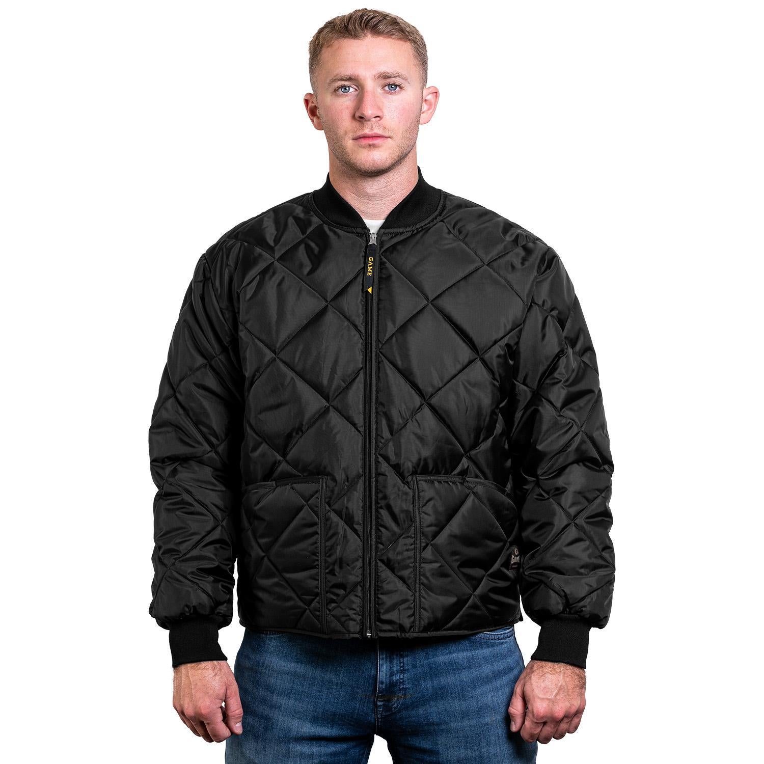 GAME The Bravest Diamond Quilt Jacket