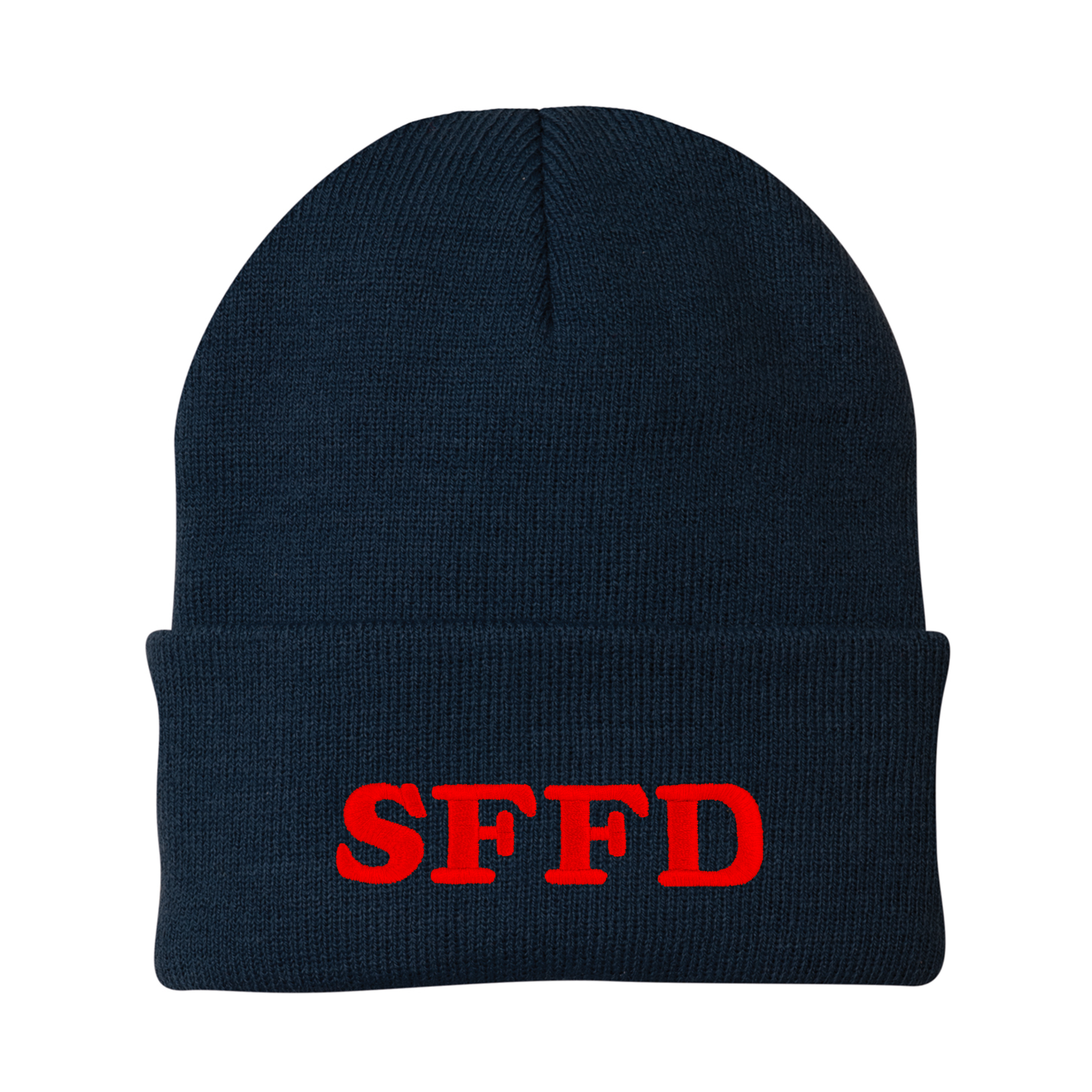 Navy SFFD Probie Knit Beanie