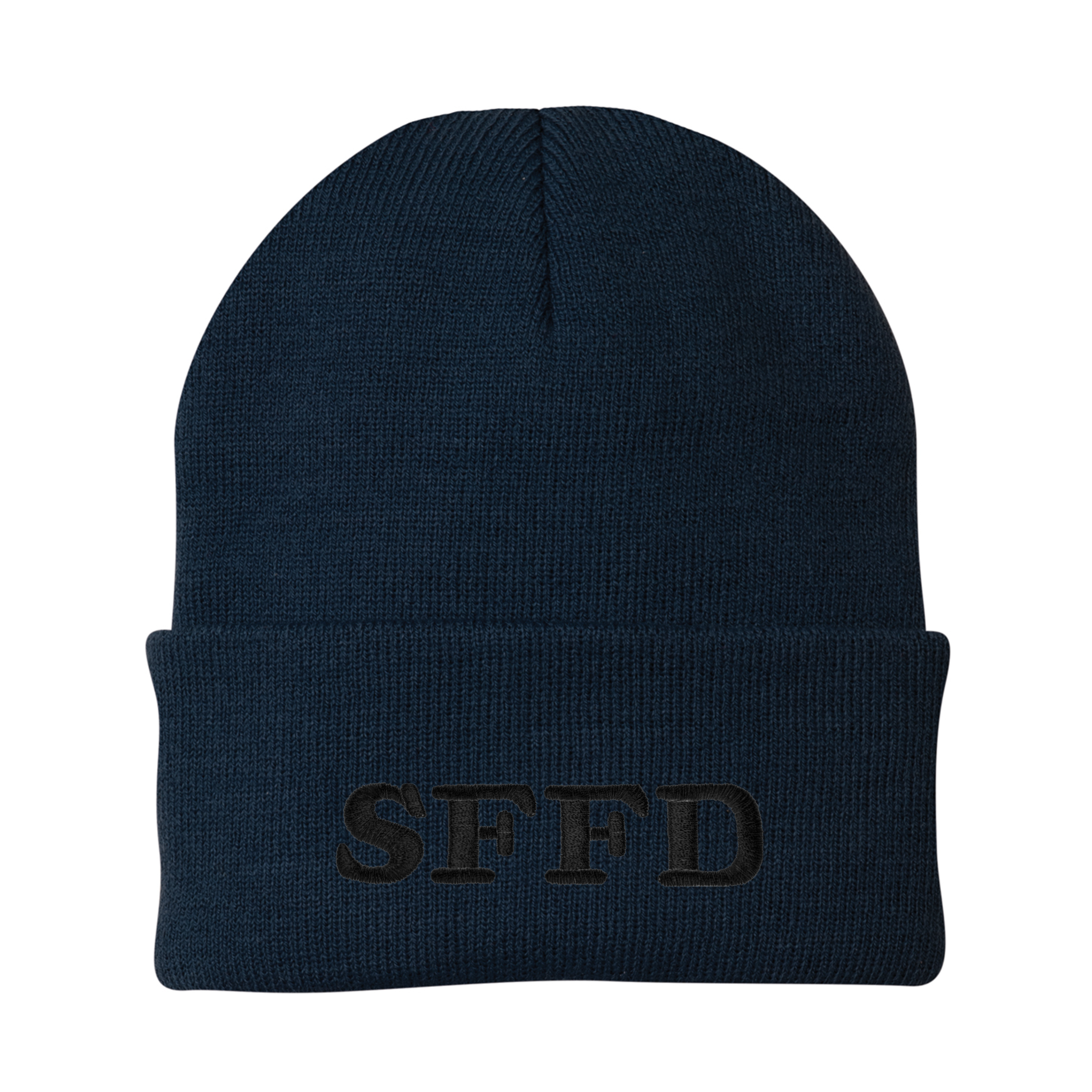 Navy SFFD Probie Knit Beanie
