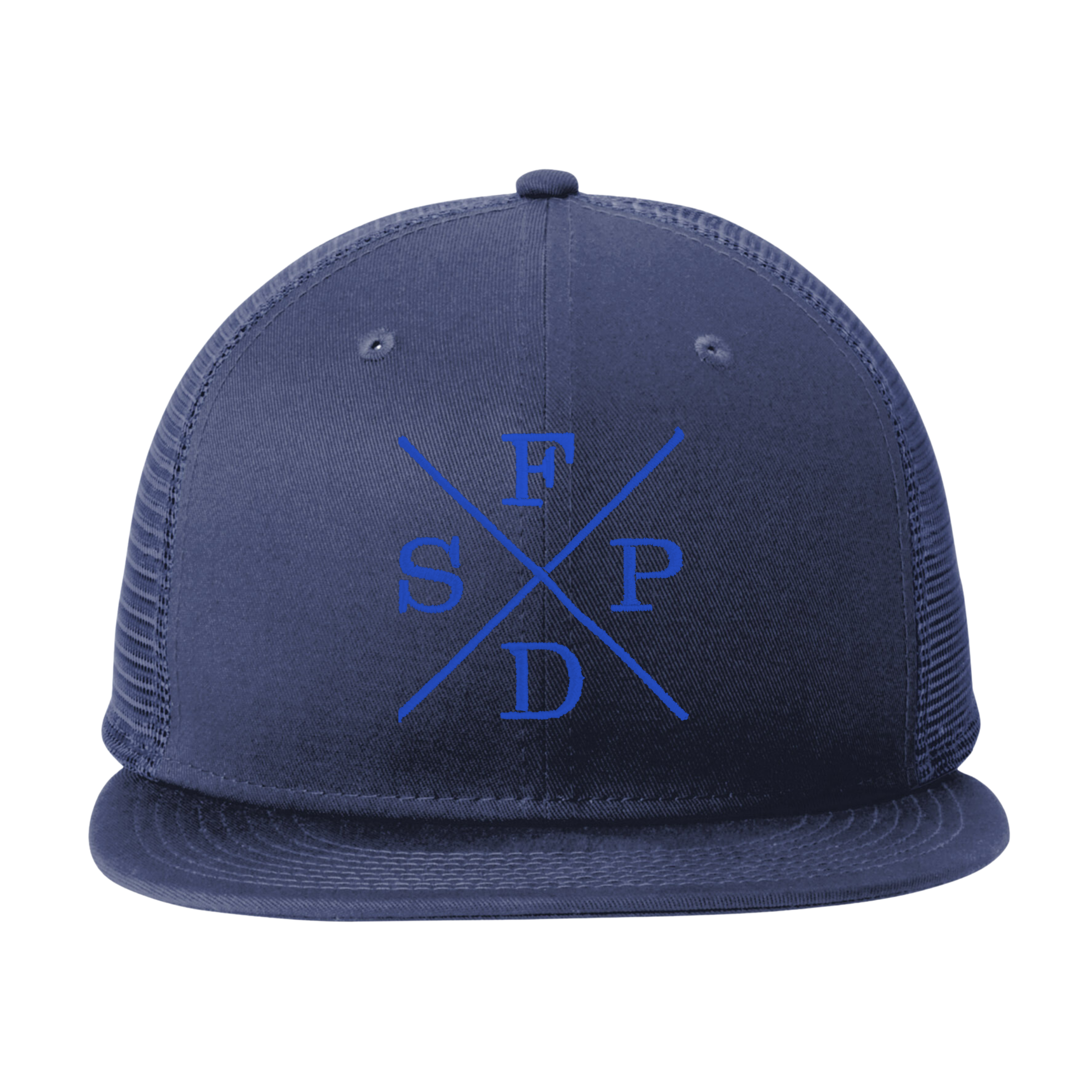 Navy X SFPD 9FIFTY Mesh Snap Back