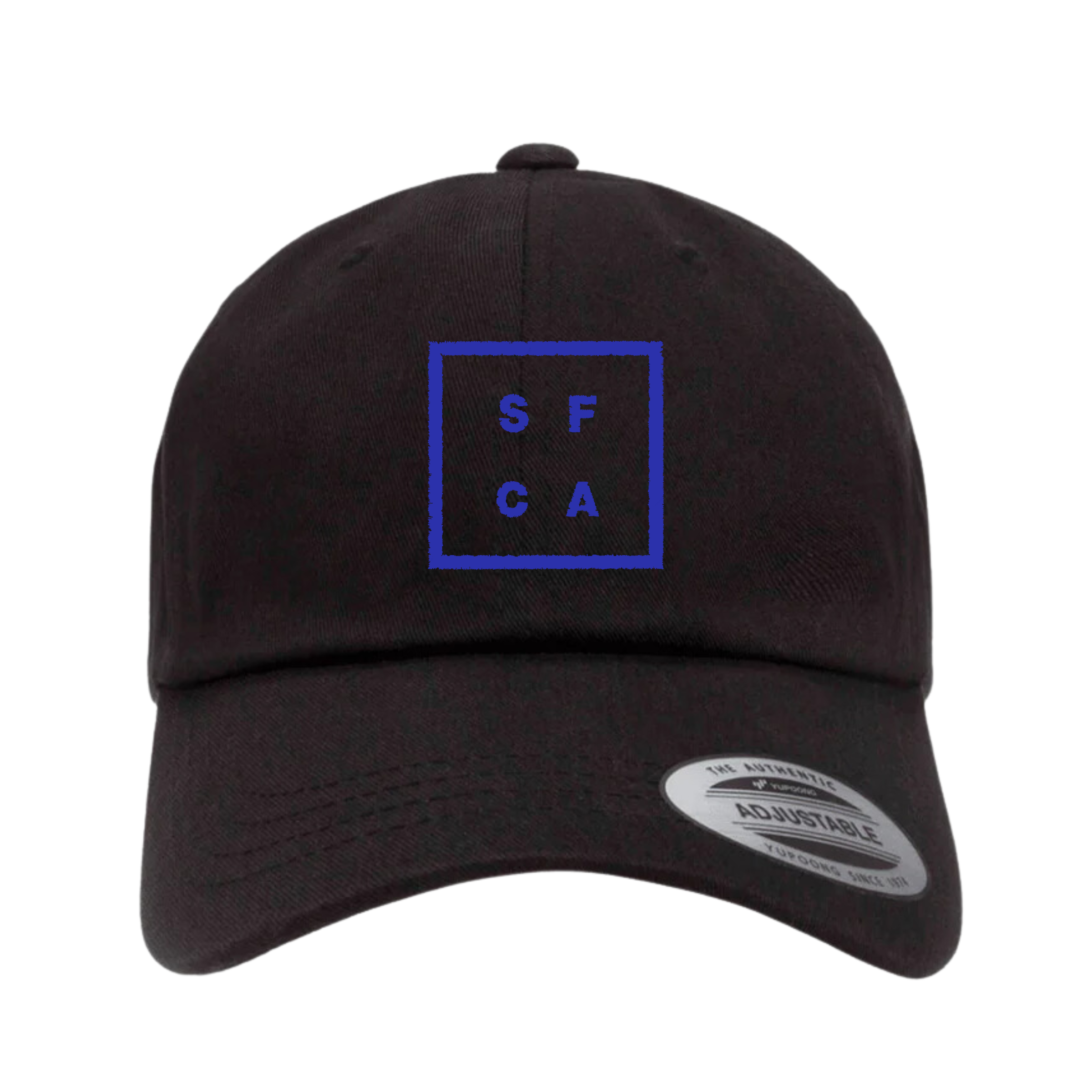 Black SF CA Dad Hat