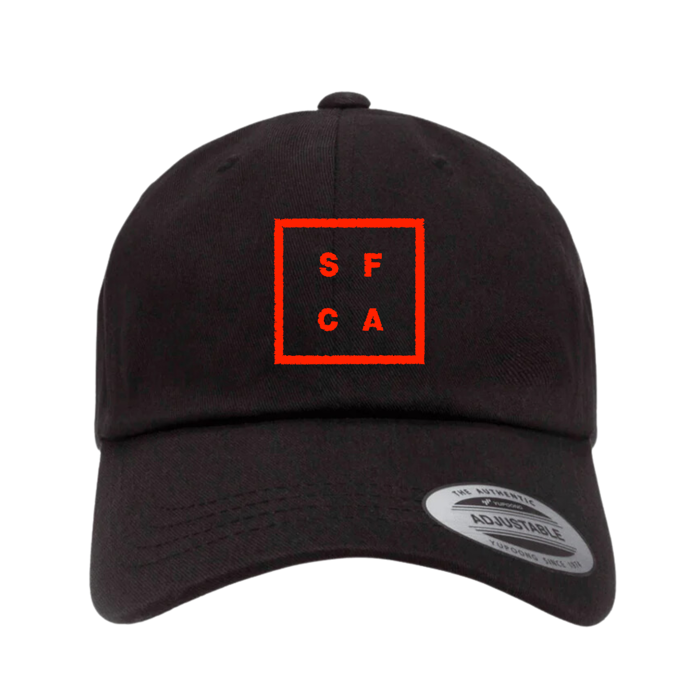 Black SF CA Dad Hat