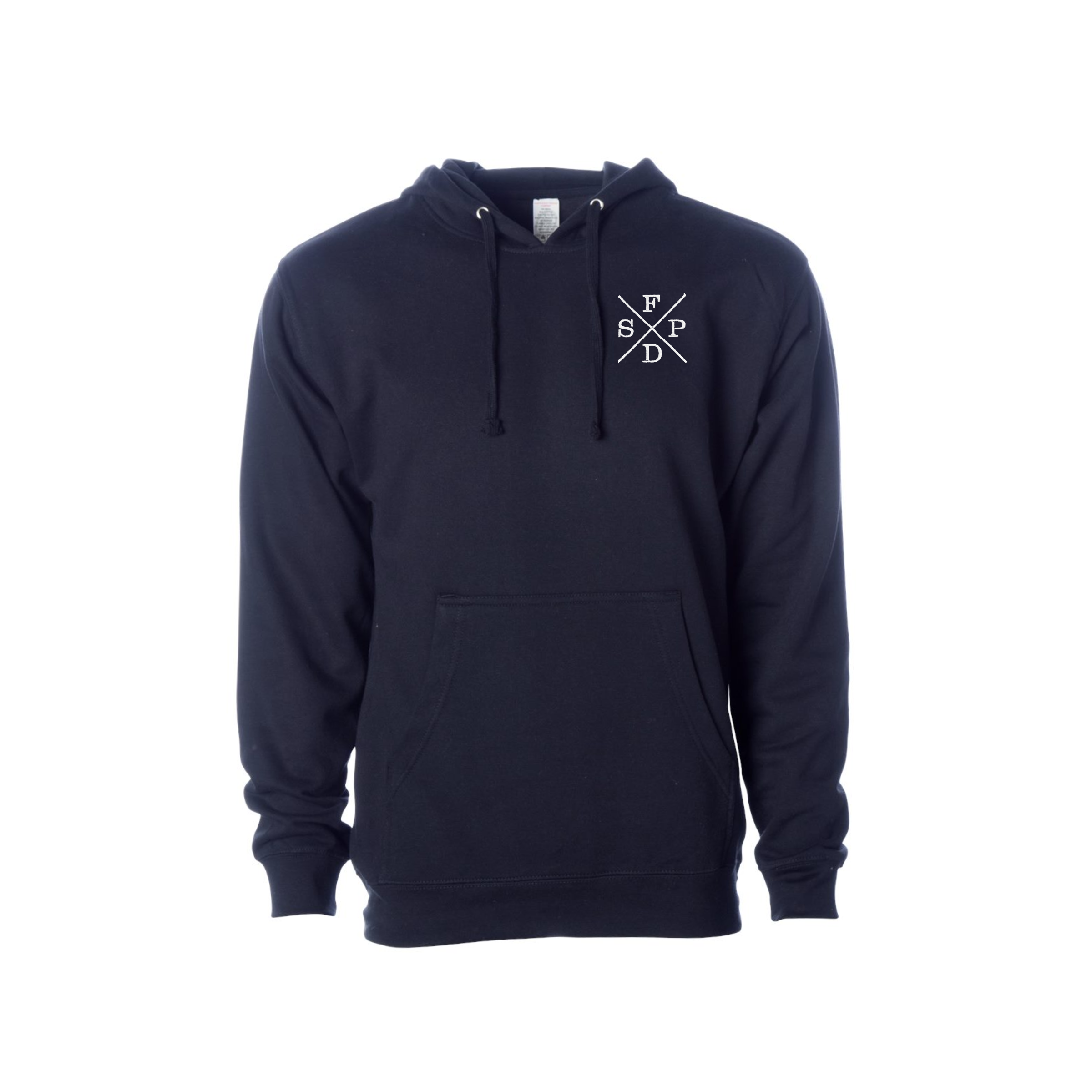 X SFPD Embroidered Independent Hoodie