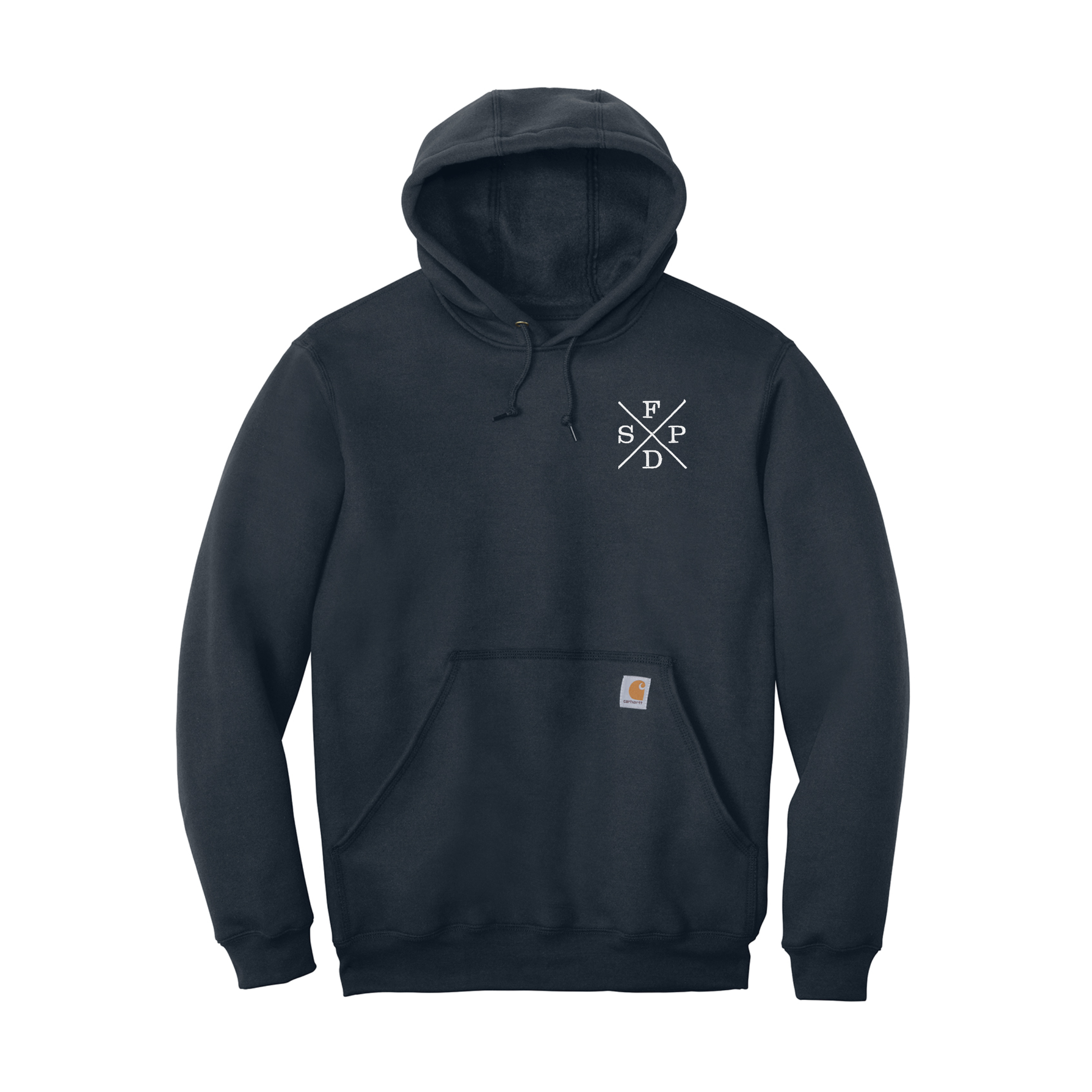 X SFPD Embroidered Carhartt Hoodie
