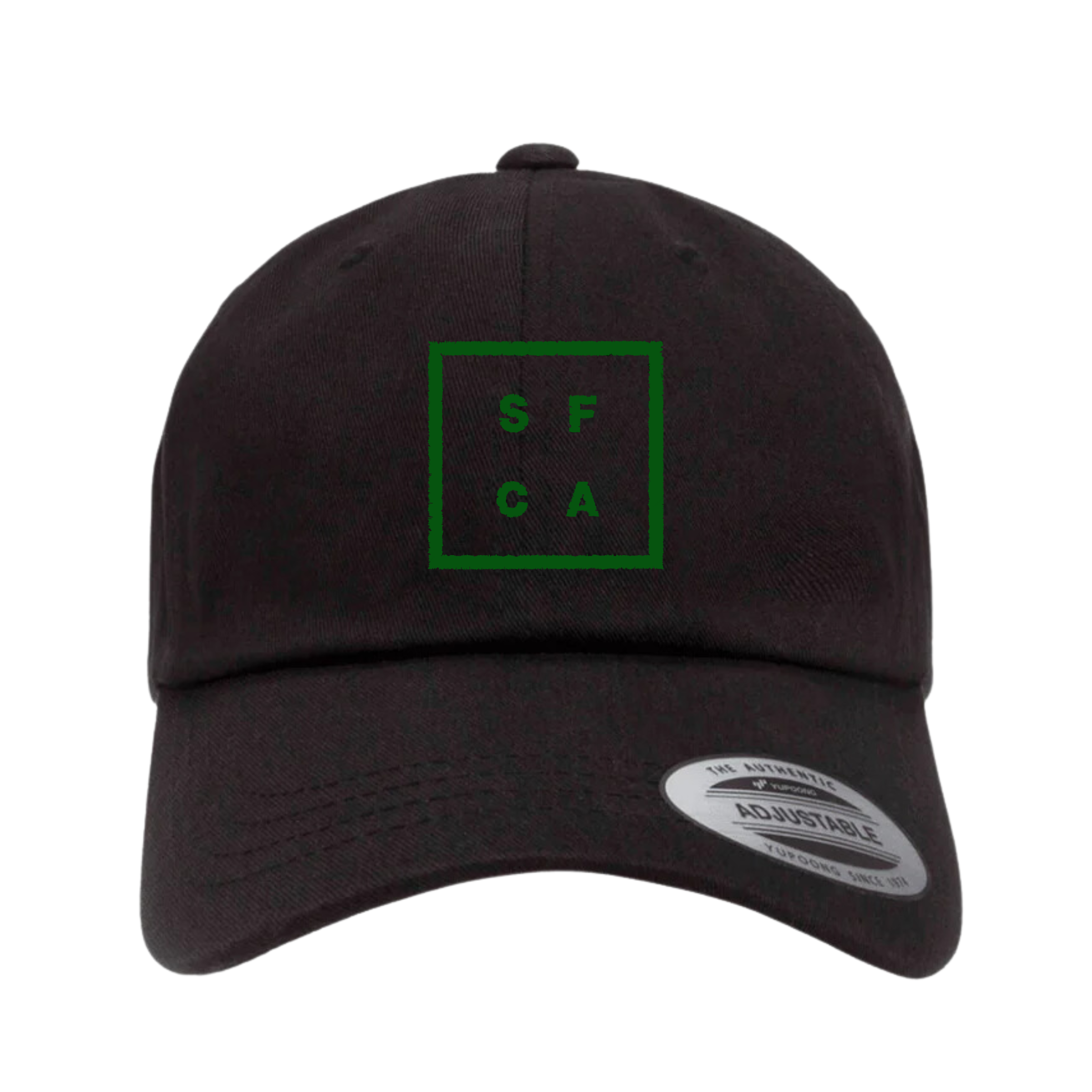 Black SF CA Dad Hat