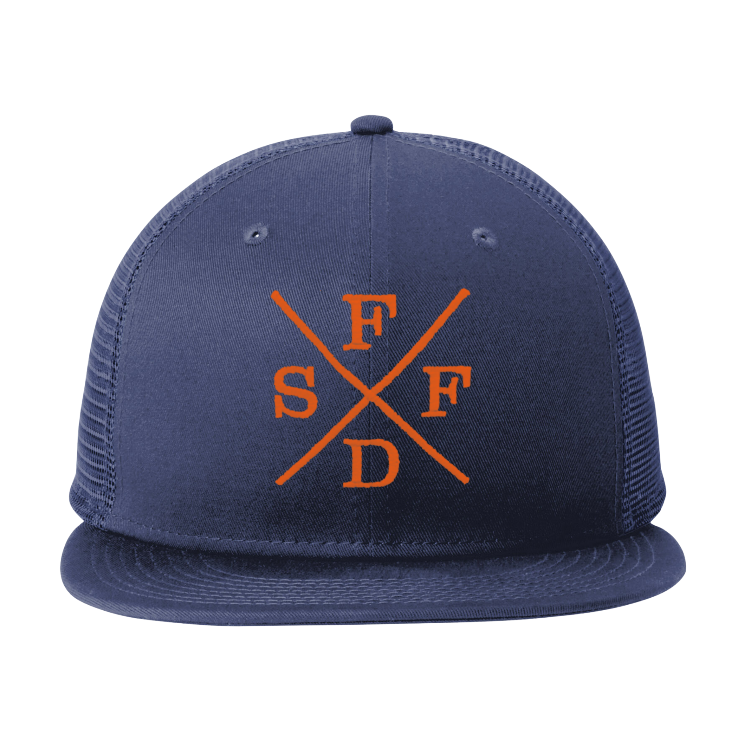 Navy X SFFD 9FIFTY Mesh Snap Back