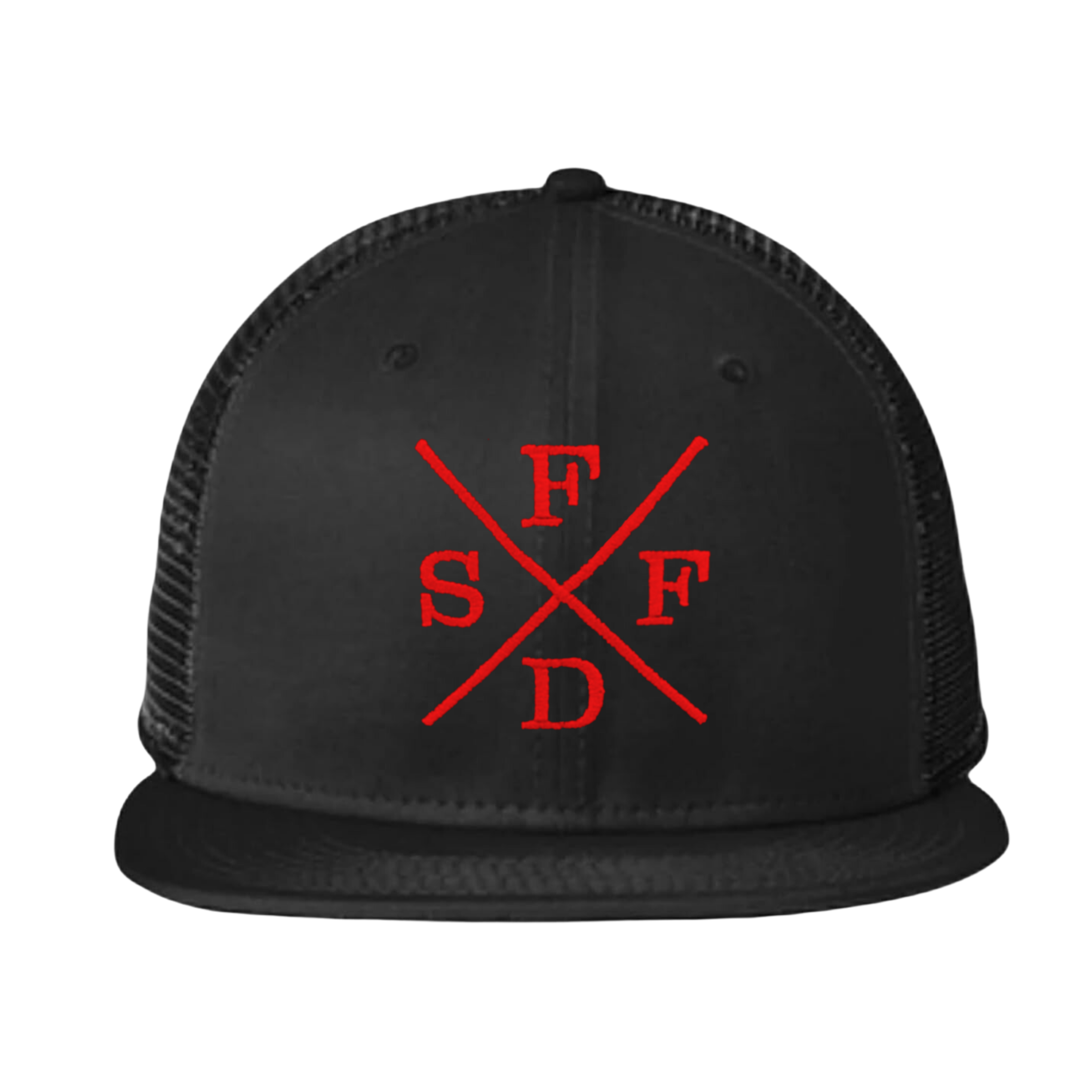 Black X SFFD 9FIFTY Mesh Snap Back