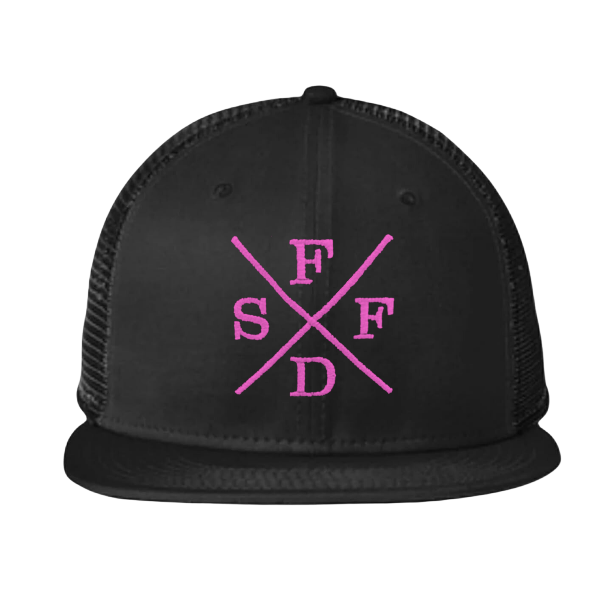 Black X SFFD 9FIFTY Mesh Snap Back
