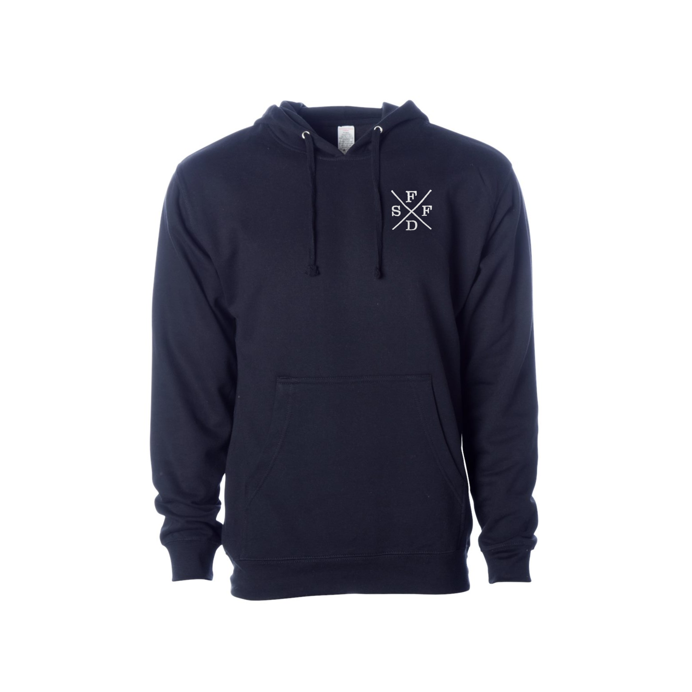 X SFFD Embroidered Independent Hoodie