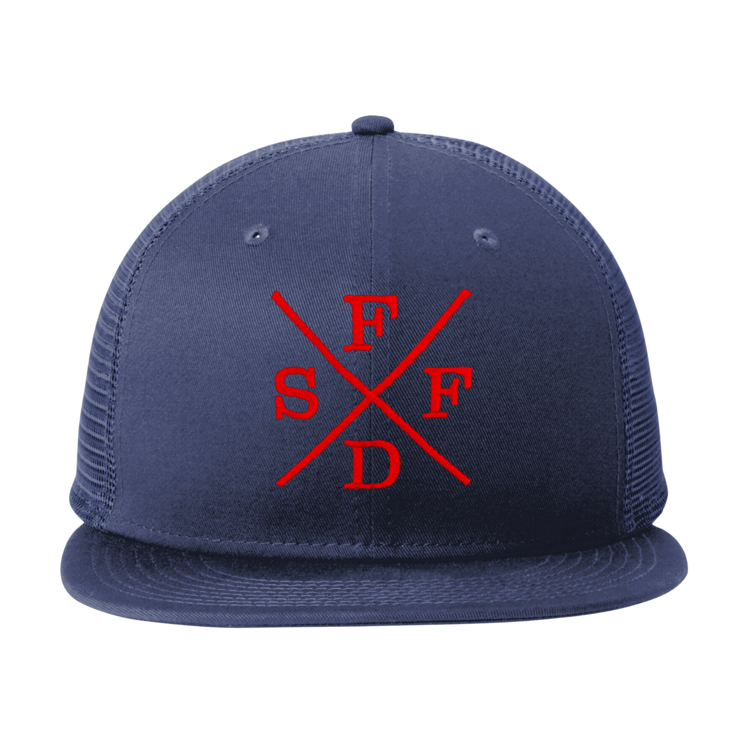 Navy X SFFD 9FIFTY Mesh Snap Back