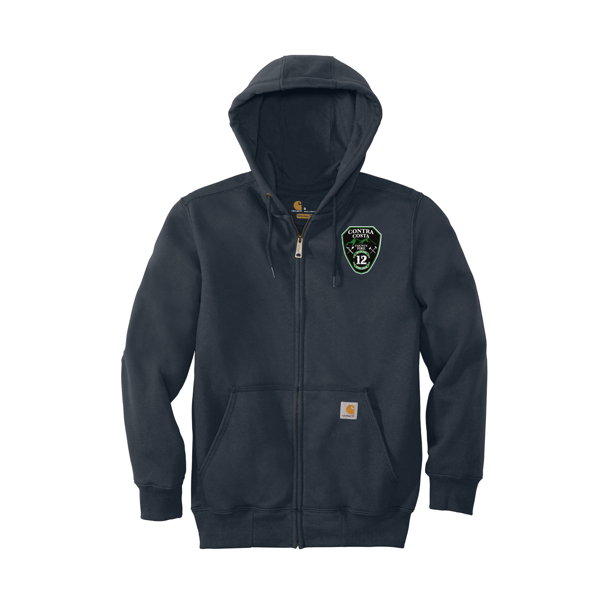 Carhartt Rain Defender Full Zip Hoodie Hand Crew 12 CON