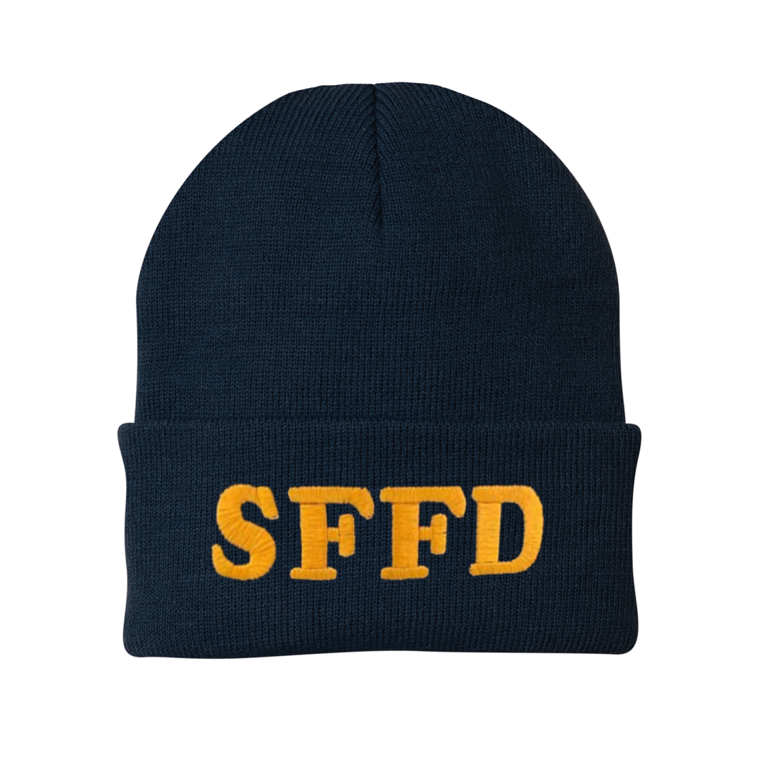 Navy SFFD Probie Knit Beanie