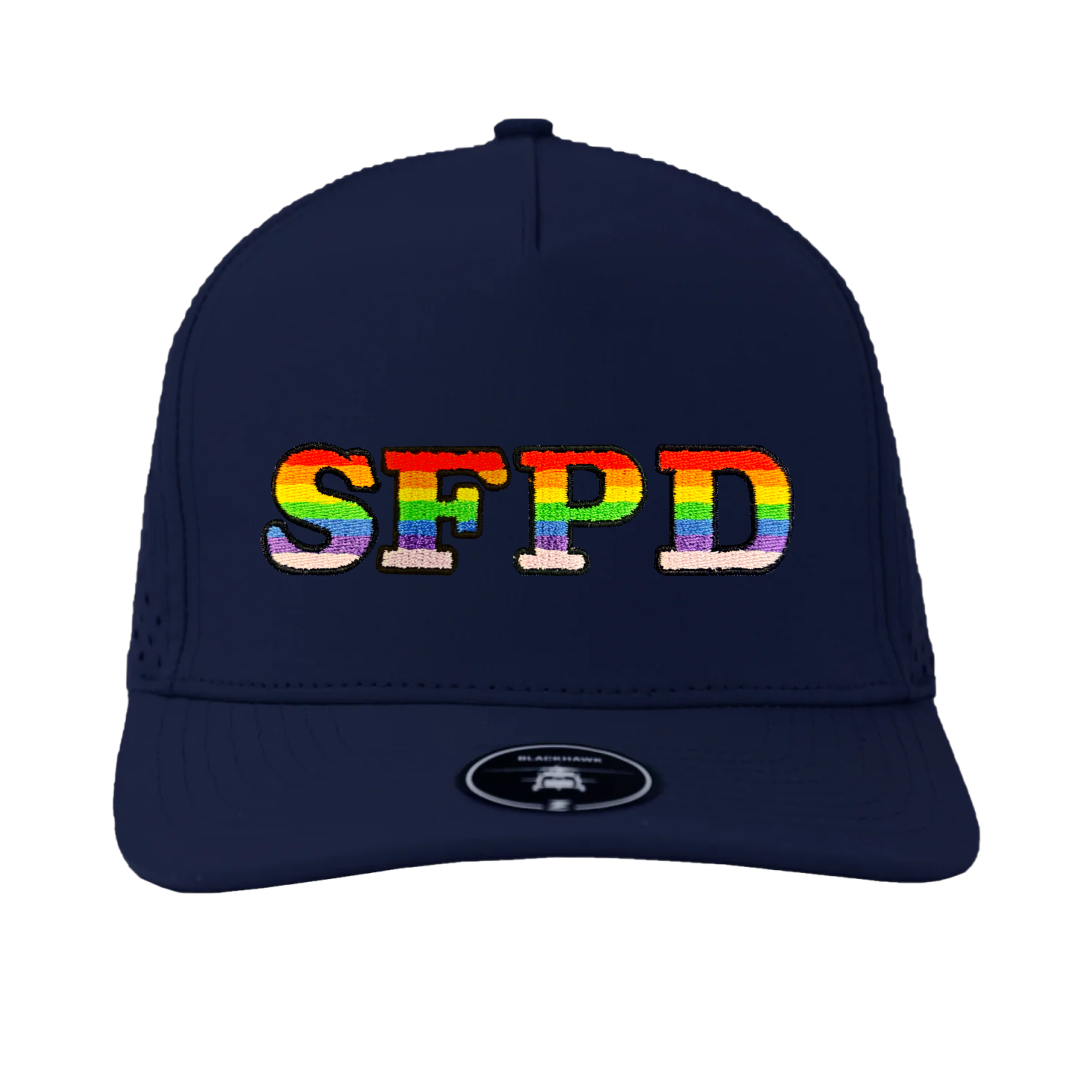 SFPD Pride BlackHawk Snap Back