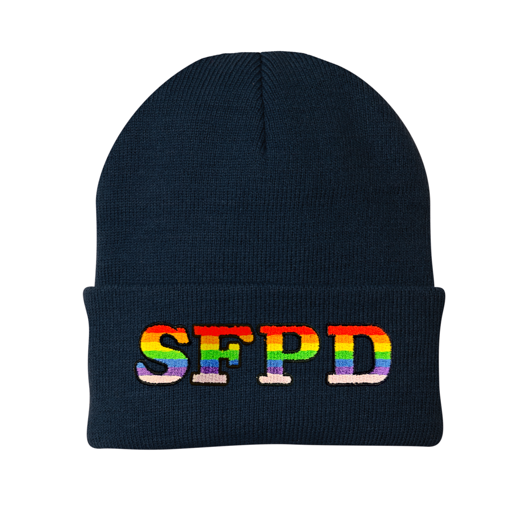 SFPD Pride Knit Beanie