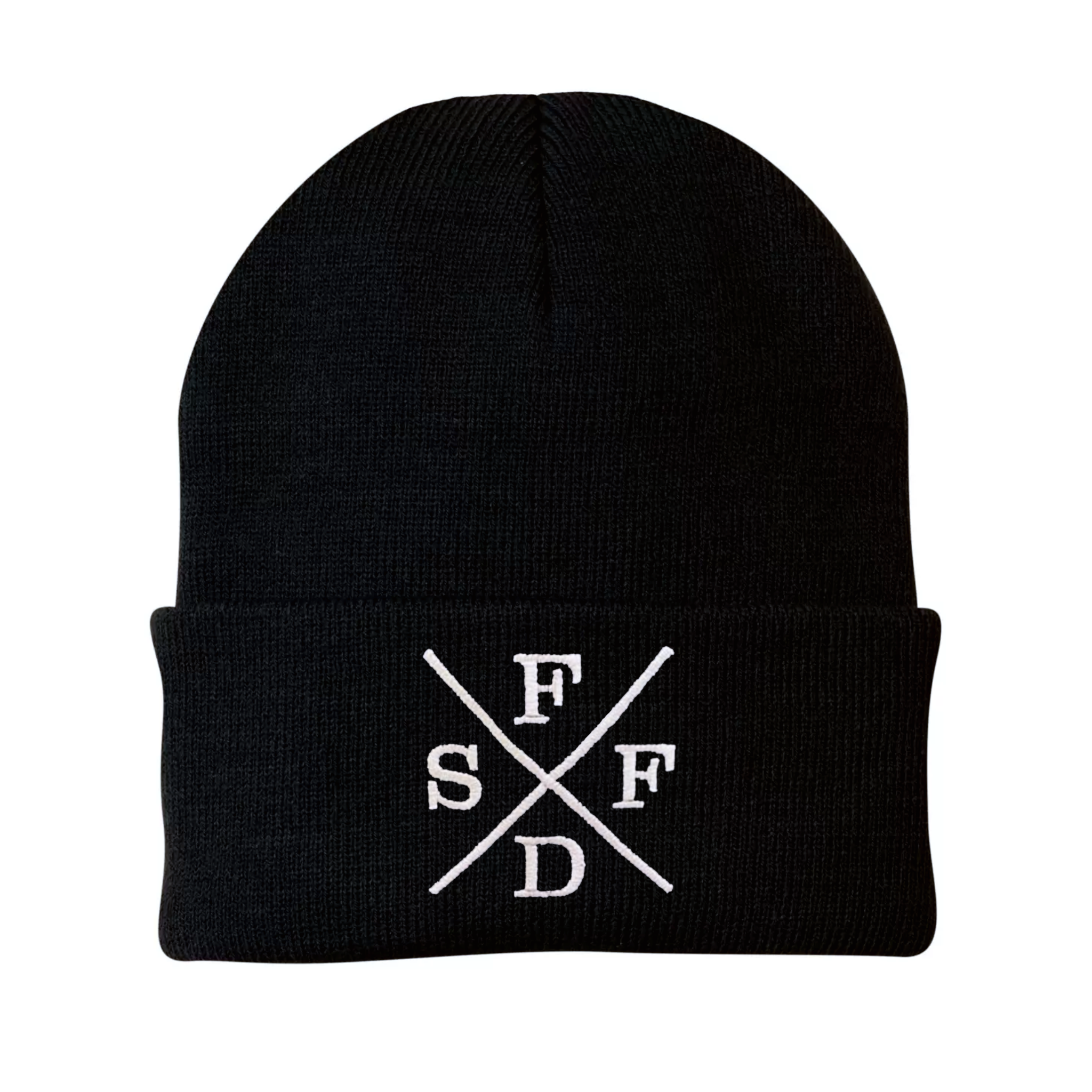 Black X SFFD Knit Beanie