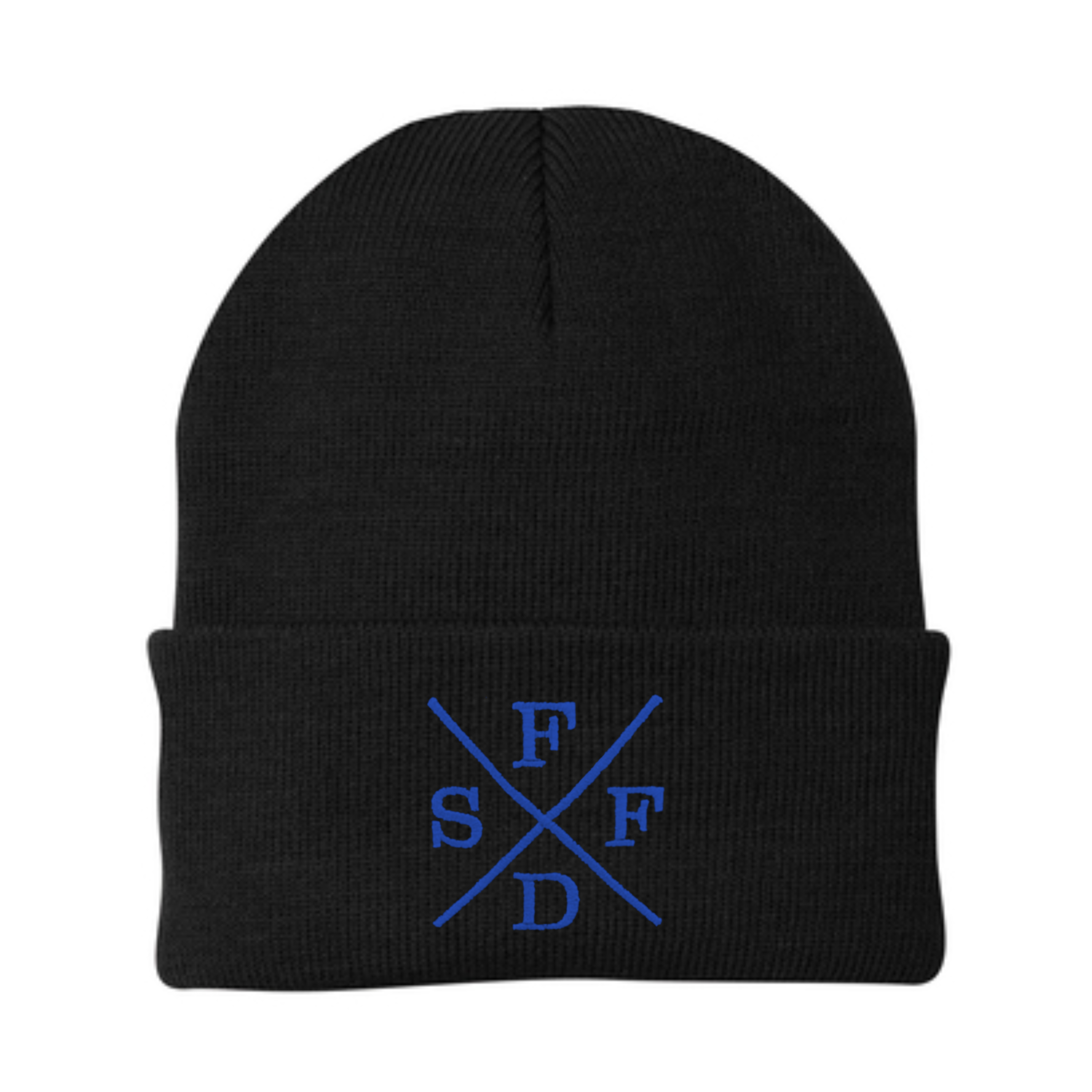 Black X SFFD Knit Beanie