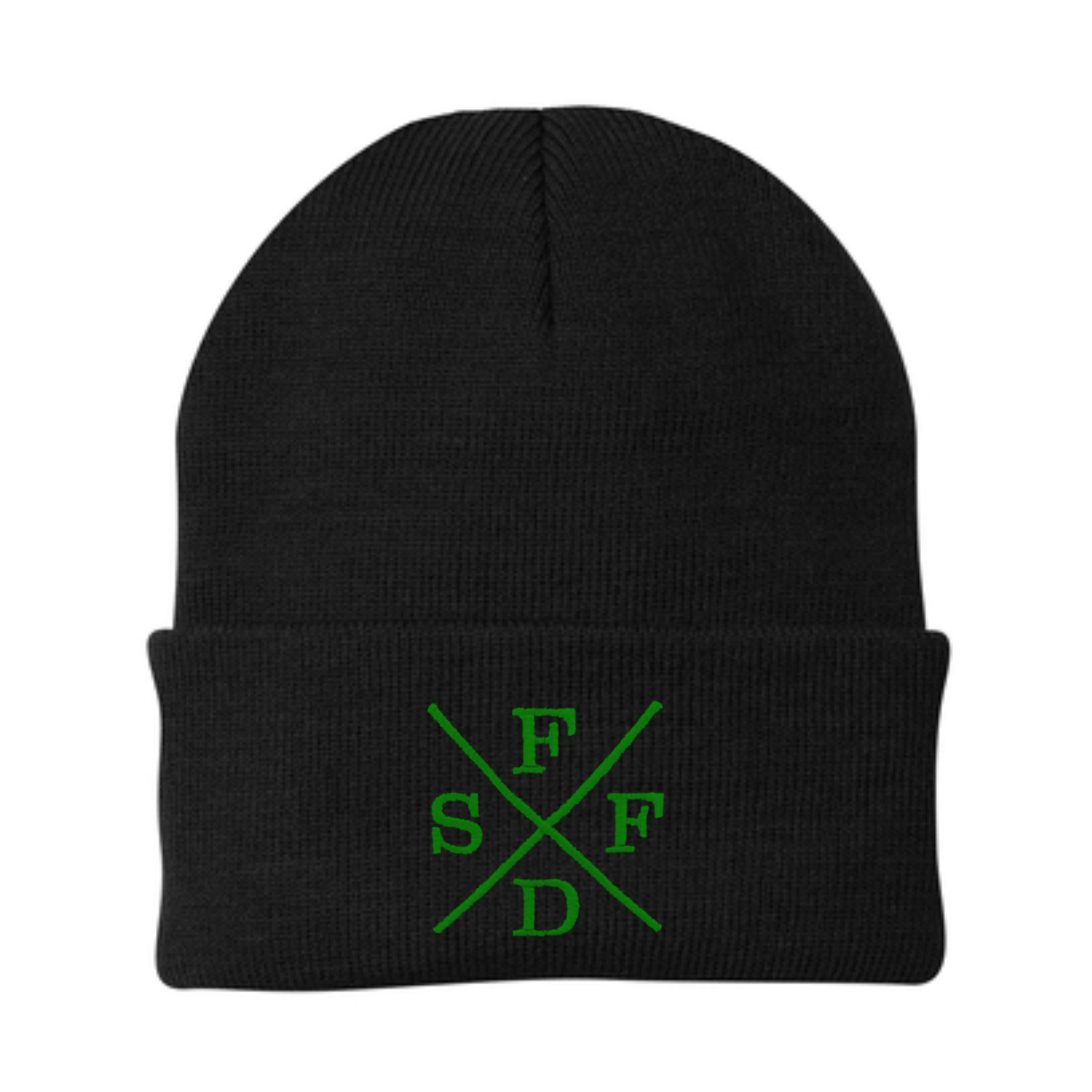 Black X SFFD Knit Beanie