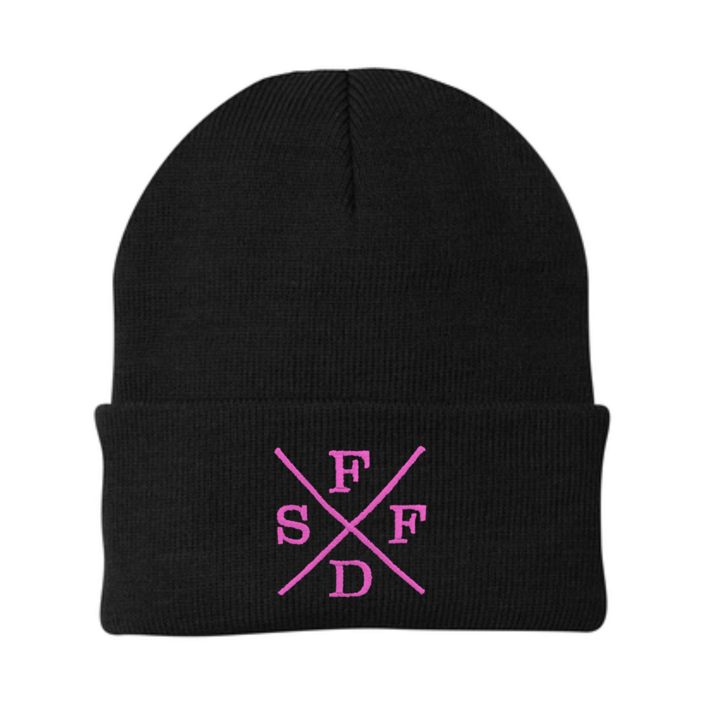 Black X SFFD Knit Beanie