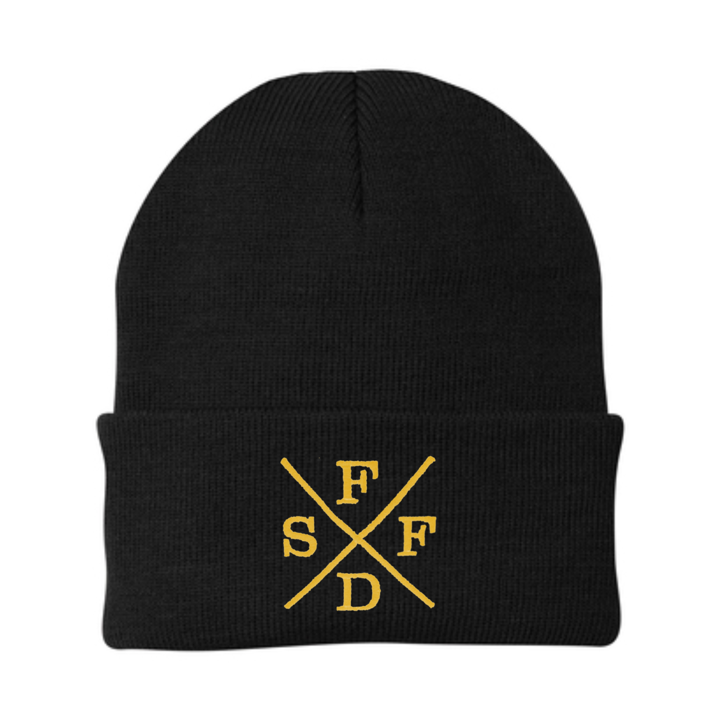 Black X SFFD Knit Beanie