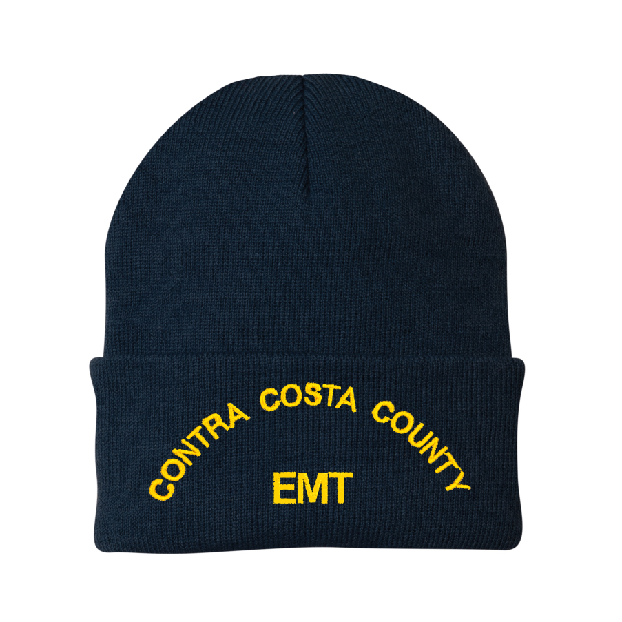 Contra Costa EMT Knit Beanie