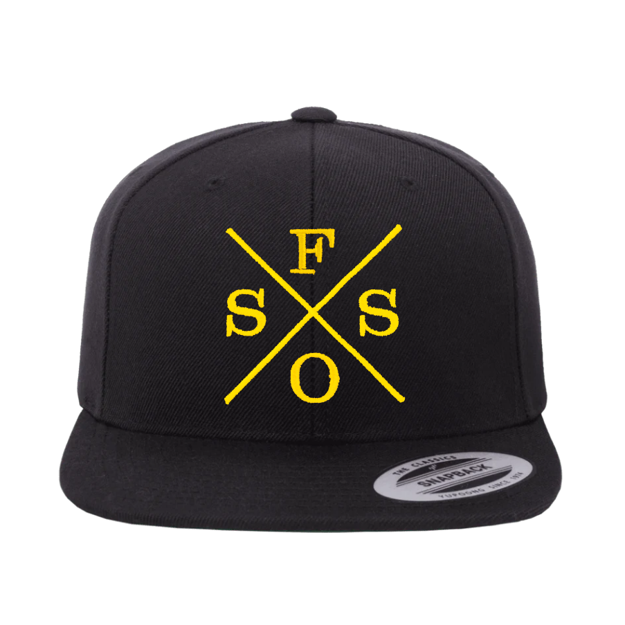 X SFSO Green Under Bill Snap Back