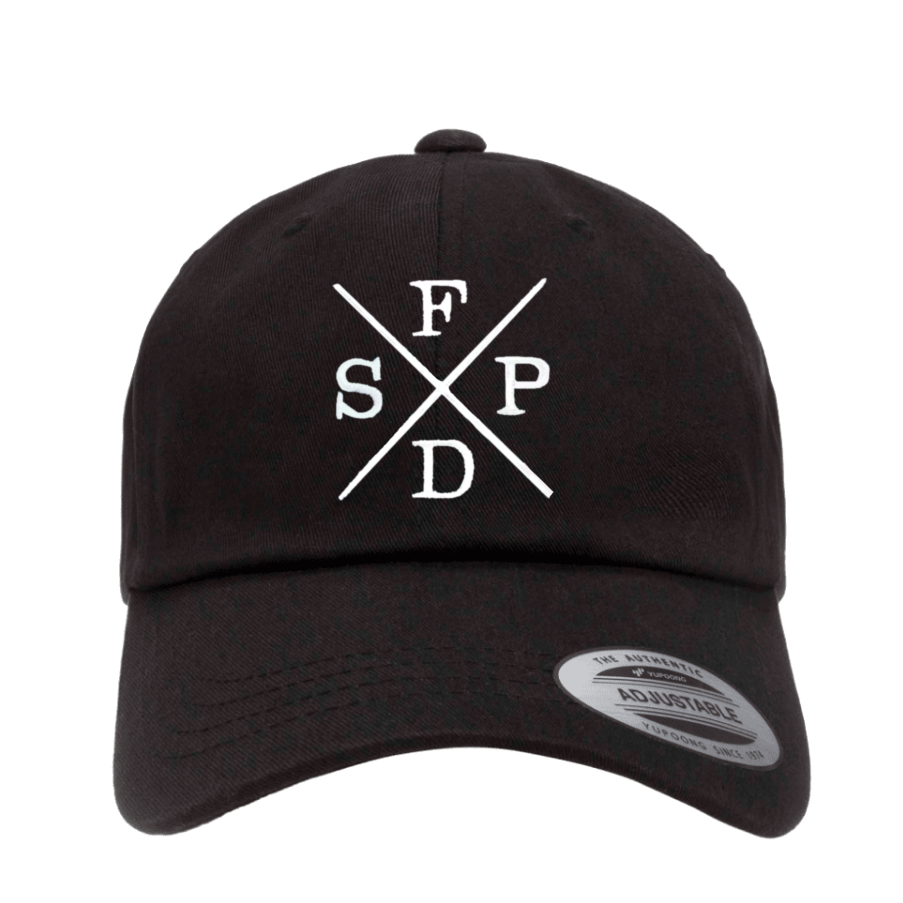 Black X SFPD Dad Hat