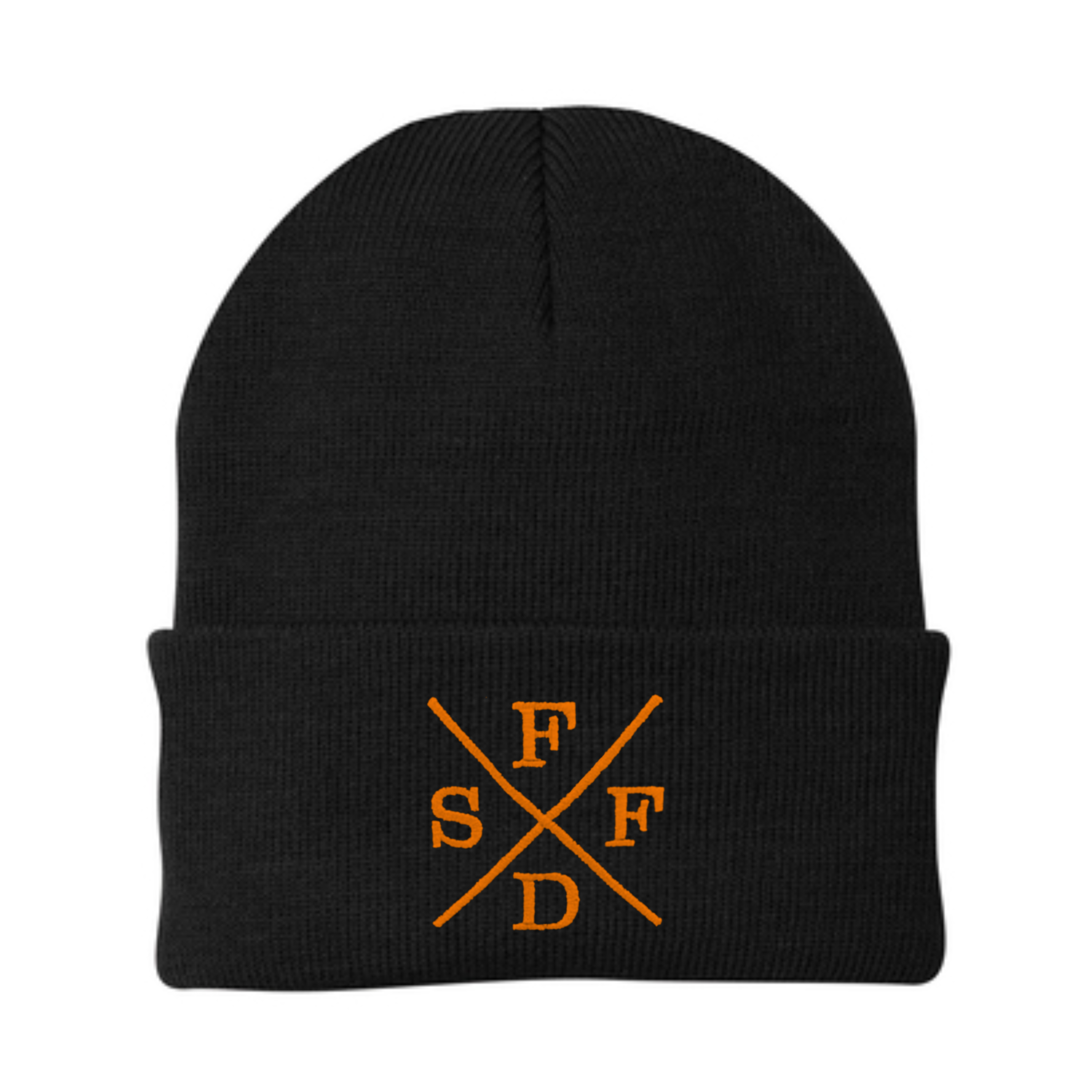 Black X SFFD Knit Beanie