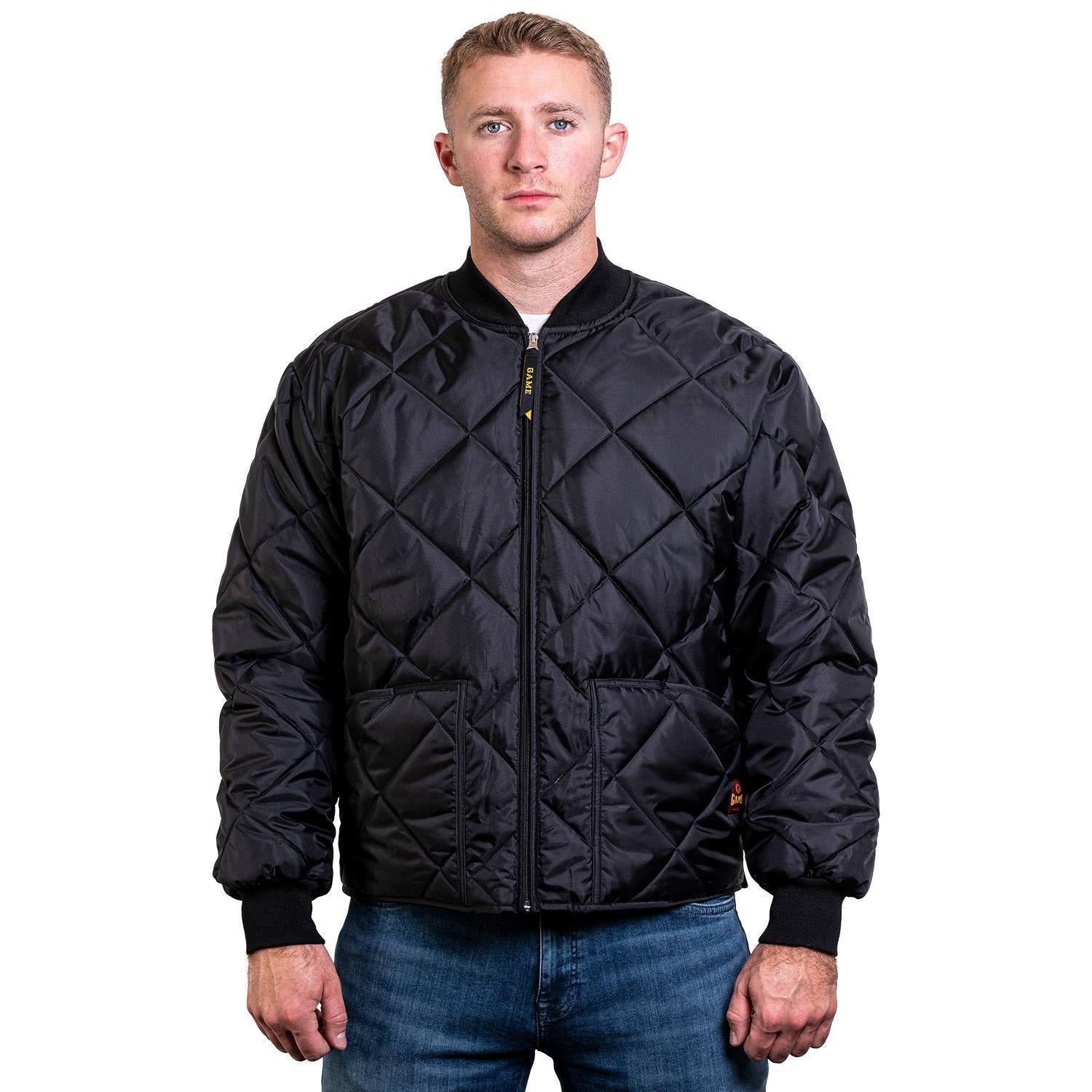 GAME The Bravest Diamond Quilt Jacket