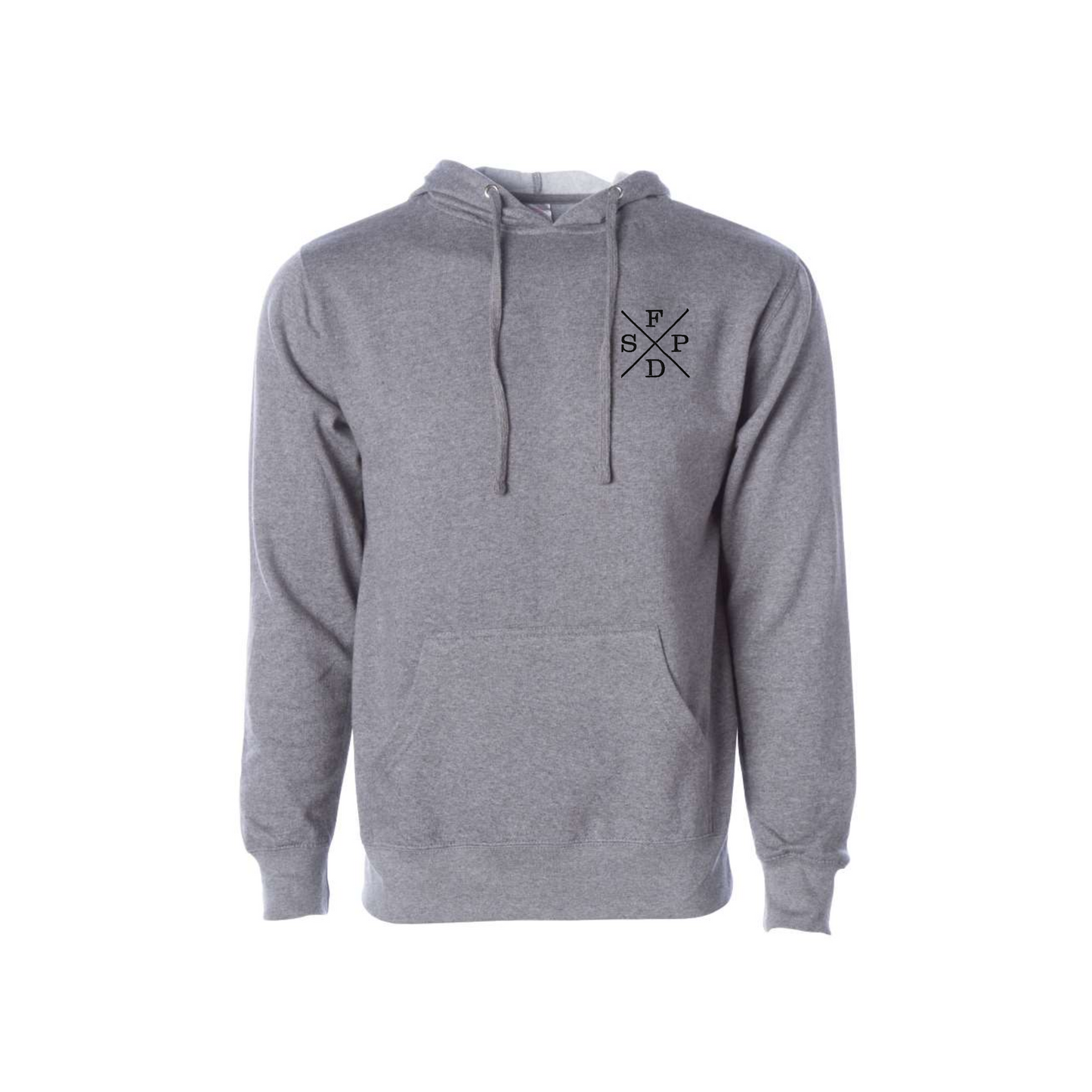 X SFPD Embroidered Independent Hoodie