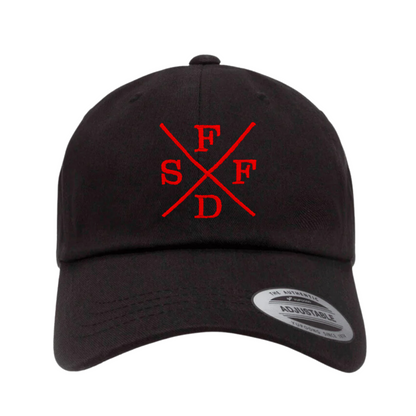 Black X SFFD Dad Hat