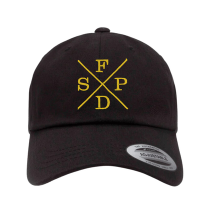 Black X SFPD Dad Hat