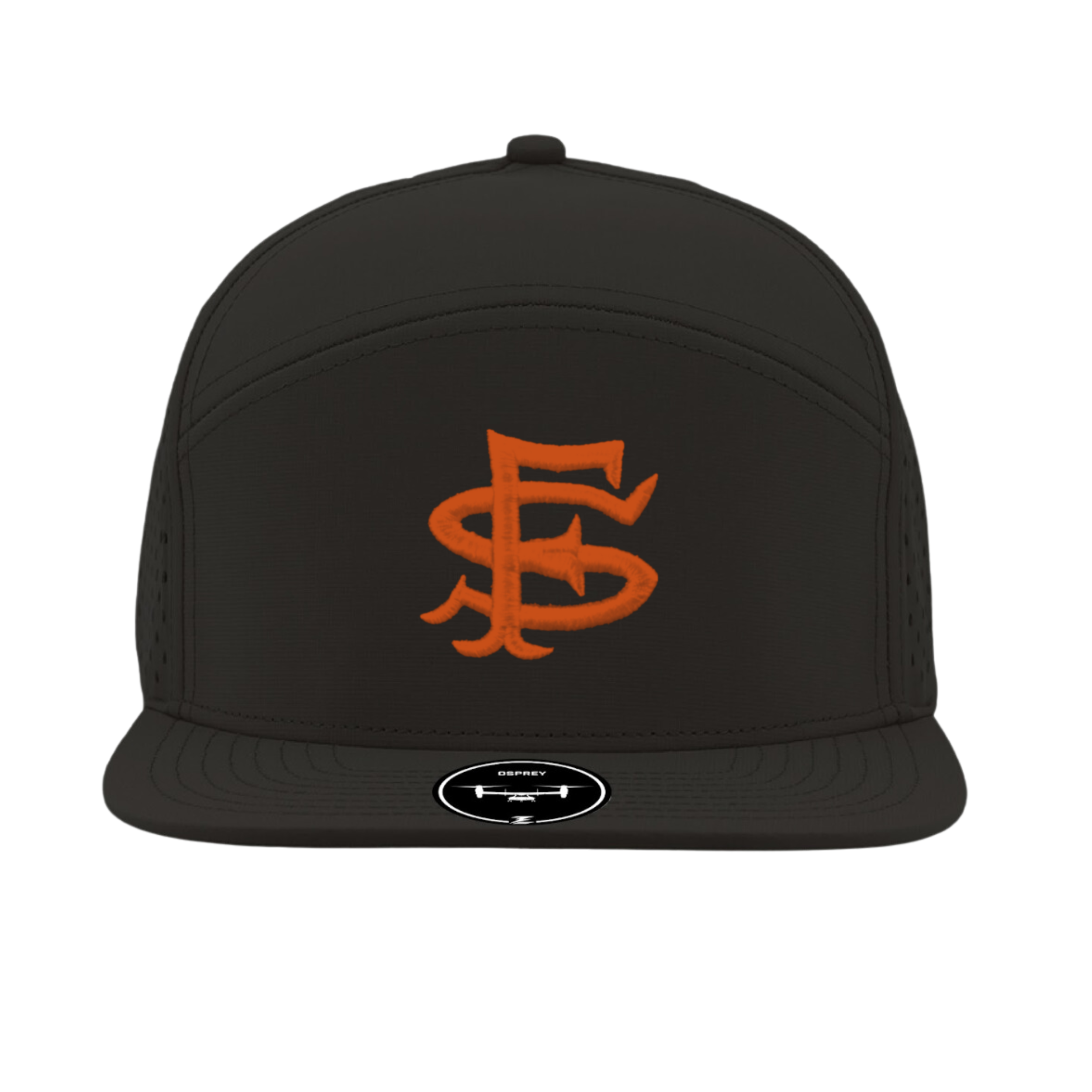 Black SF Seal Osprey 7-Panel
