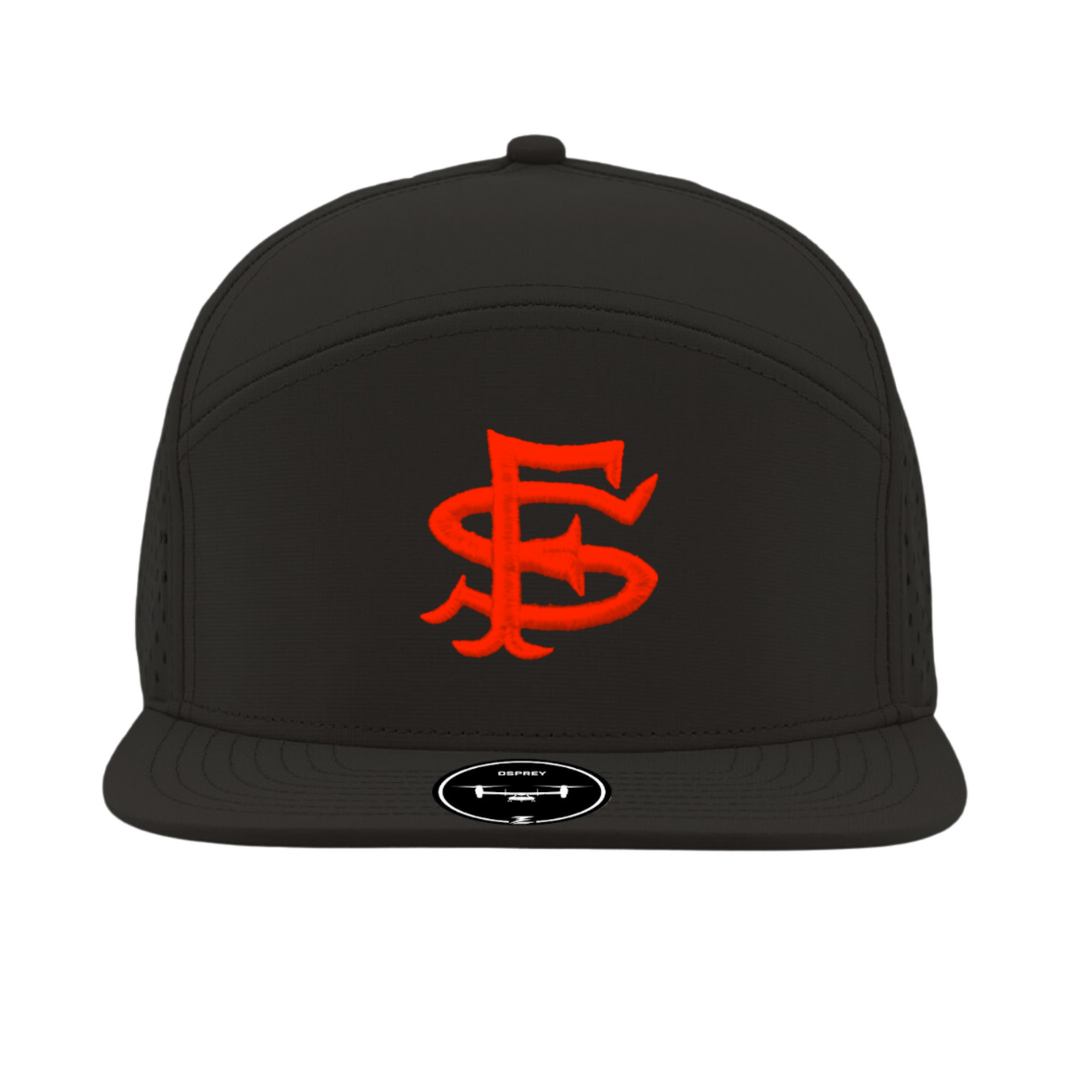 Black SF Seal Osprey 7-Panel