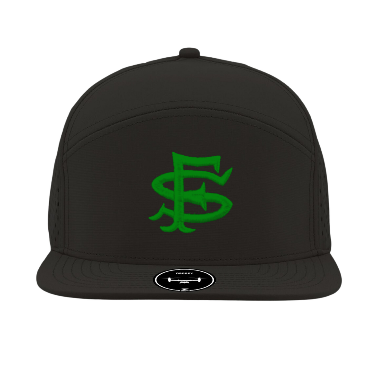 Black SF Seal Osprey 7-Panel