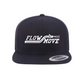 Flow and Move Flat Bill Snap Back Hat