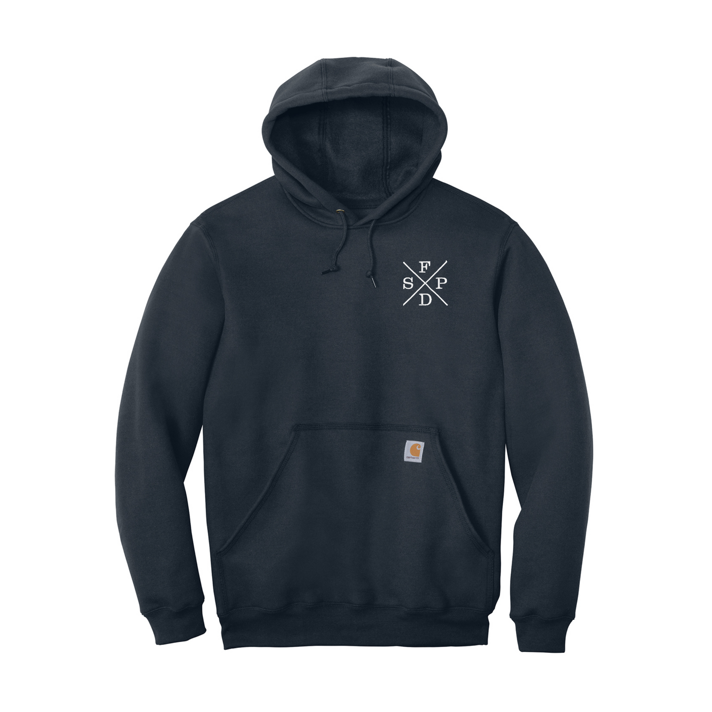 X SFPD Embroidered Carhartt Hoodie