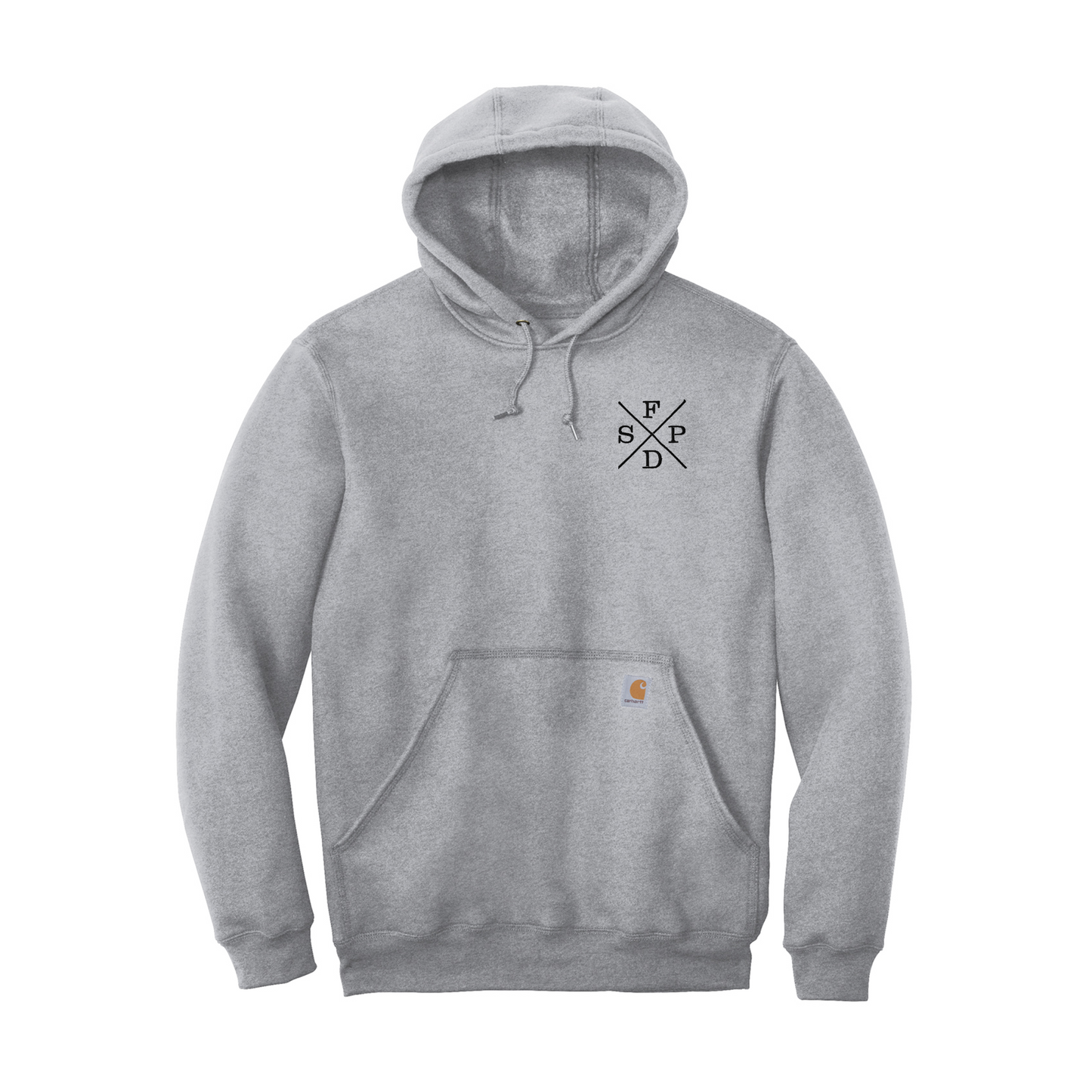 X SFPD Embroidered Carhartt Hoodie